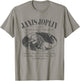 Popfunk Janis Joplin Pearl Bottle Label - Women's Classic Fit White Short Sleeve Letter Print - Small T-Shirt - T-Shirt | Sand