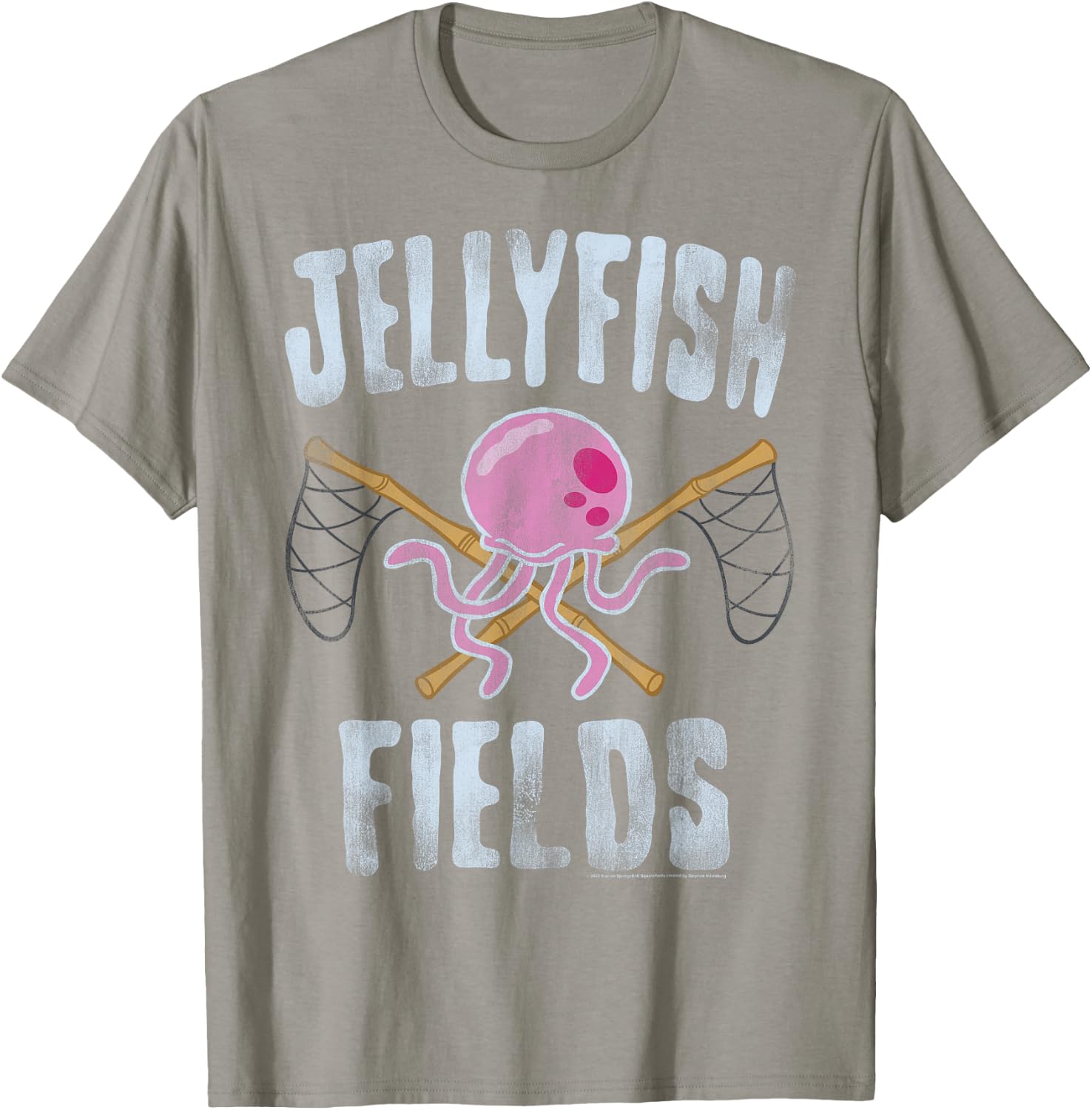 SpongeBob SquarePants Jellyfish Fields T-Shirt - T-Shirt | Sand