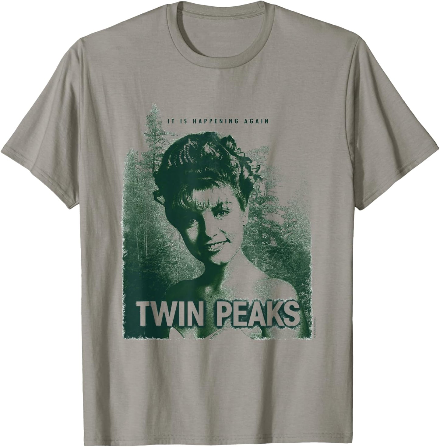 Twin Peaks Laura Palmer It's Happening Again TV Show T-Shirt - T-Shirt | Sand