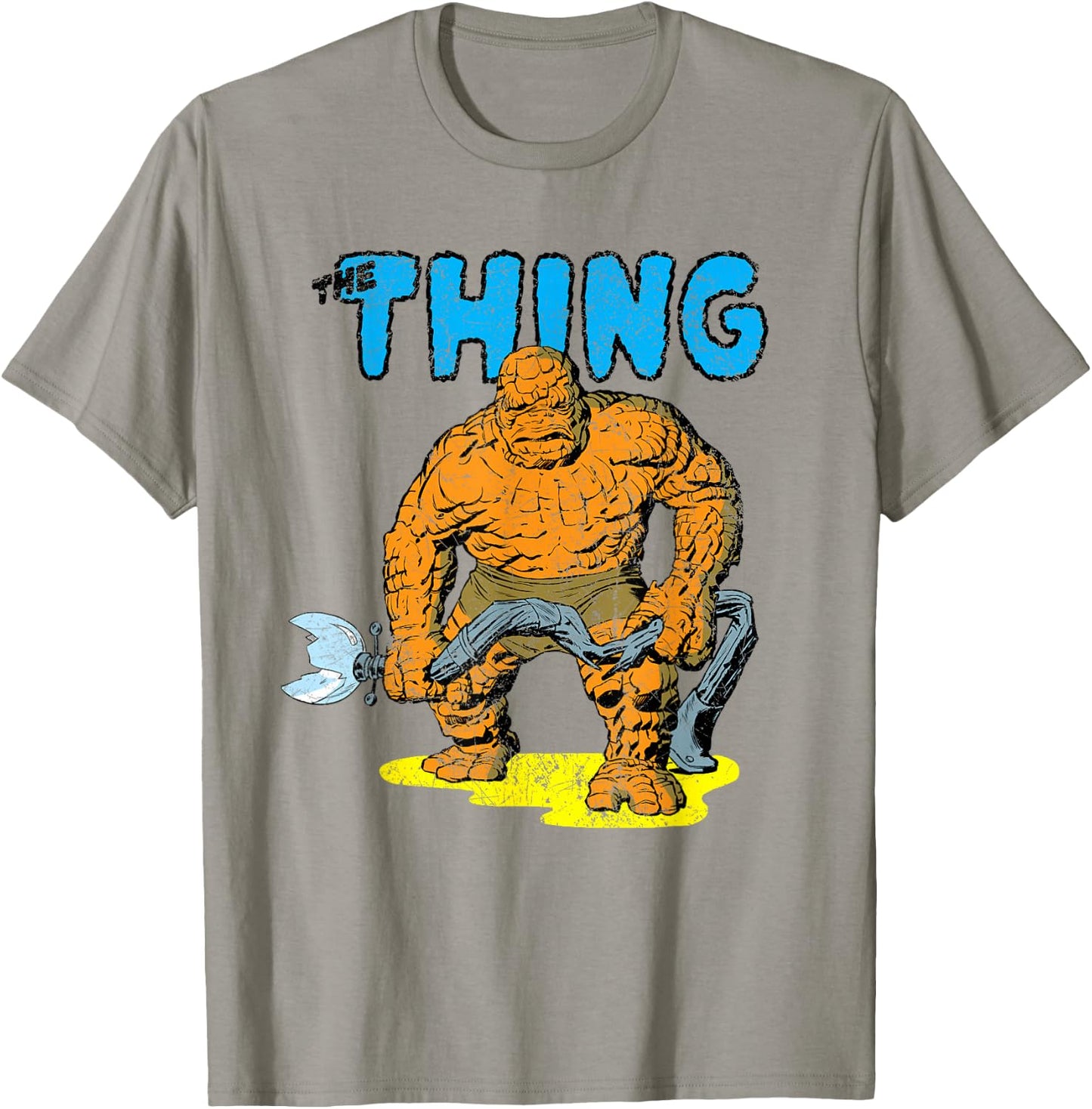 Marvel The Fantastic Four The Thing Retro T-Shirt - T-Shirt | Sand