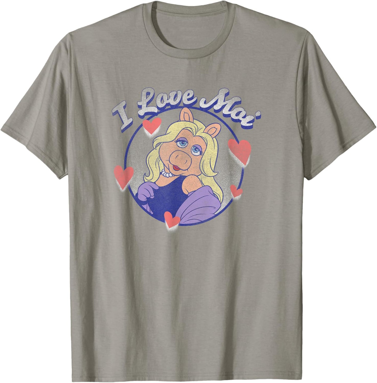 Disney The Muppets Valentine's Day Miss Piggy I Love Moi T-Shirt - T-Shirt | Sand