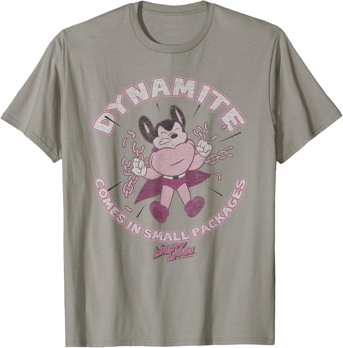 Mighty Mouse Dynamite T-Shirt - T-Shirt | Sand