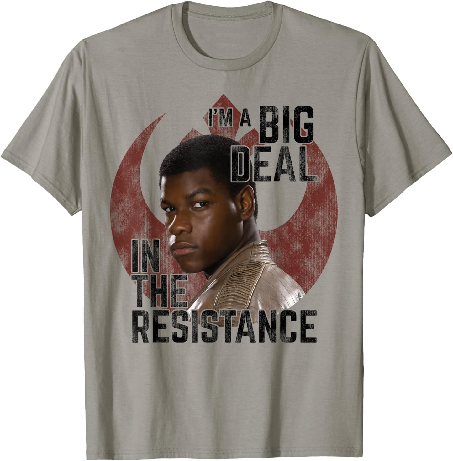 Star Wars Finn I'm A Big Deal In The Resistance T-Shirt - T-Shirt | Sand
