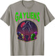 Gaylien's Gay LGBT Rainbow Space Alien Moon Astronaut Gift T-Shirt - T-Shirt | Sand