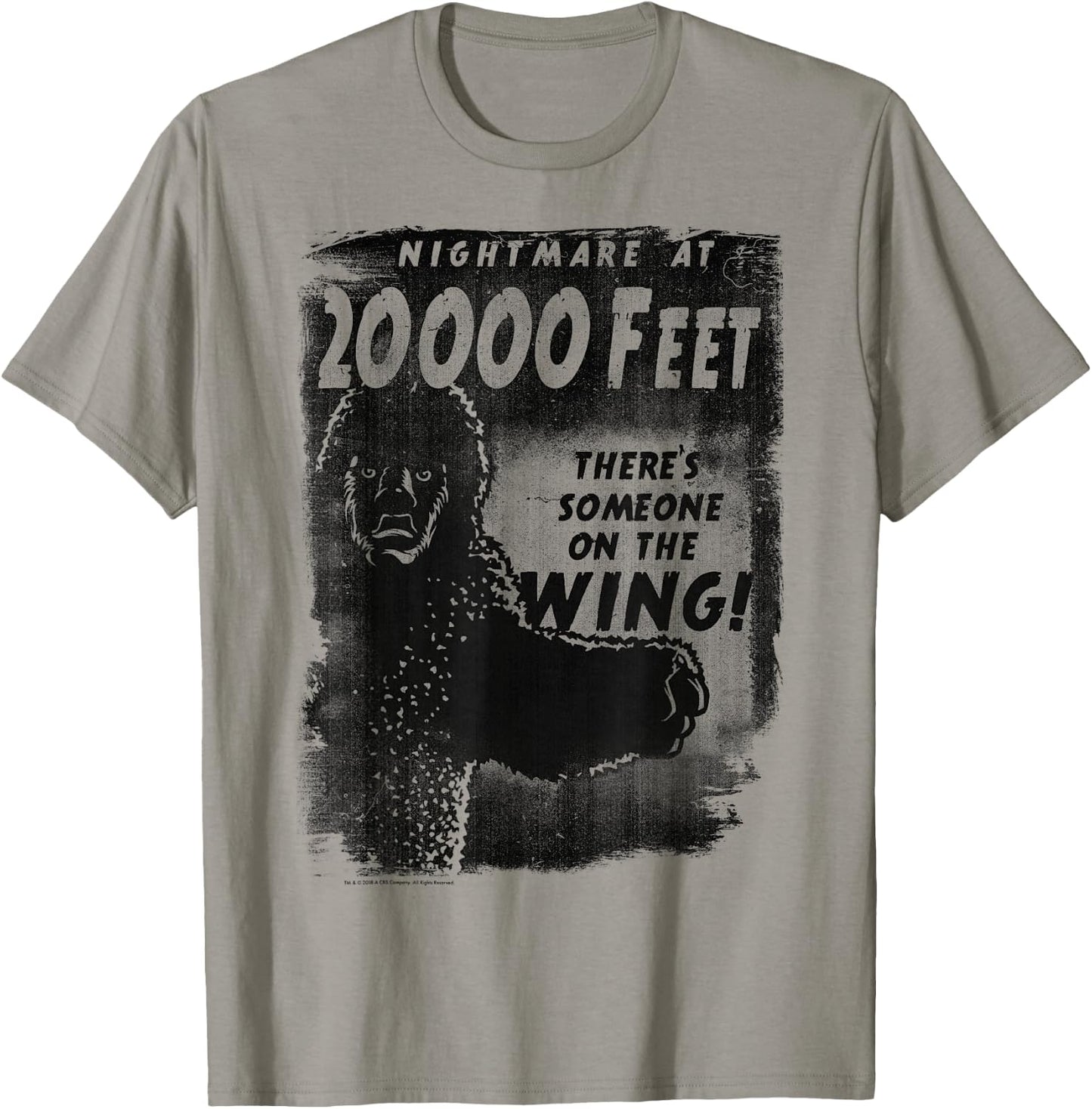 The Twilight Zone There's Something On The Wing T-Shirt - T-Shirt | Sand