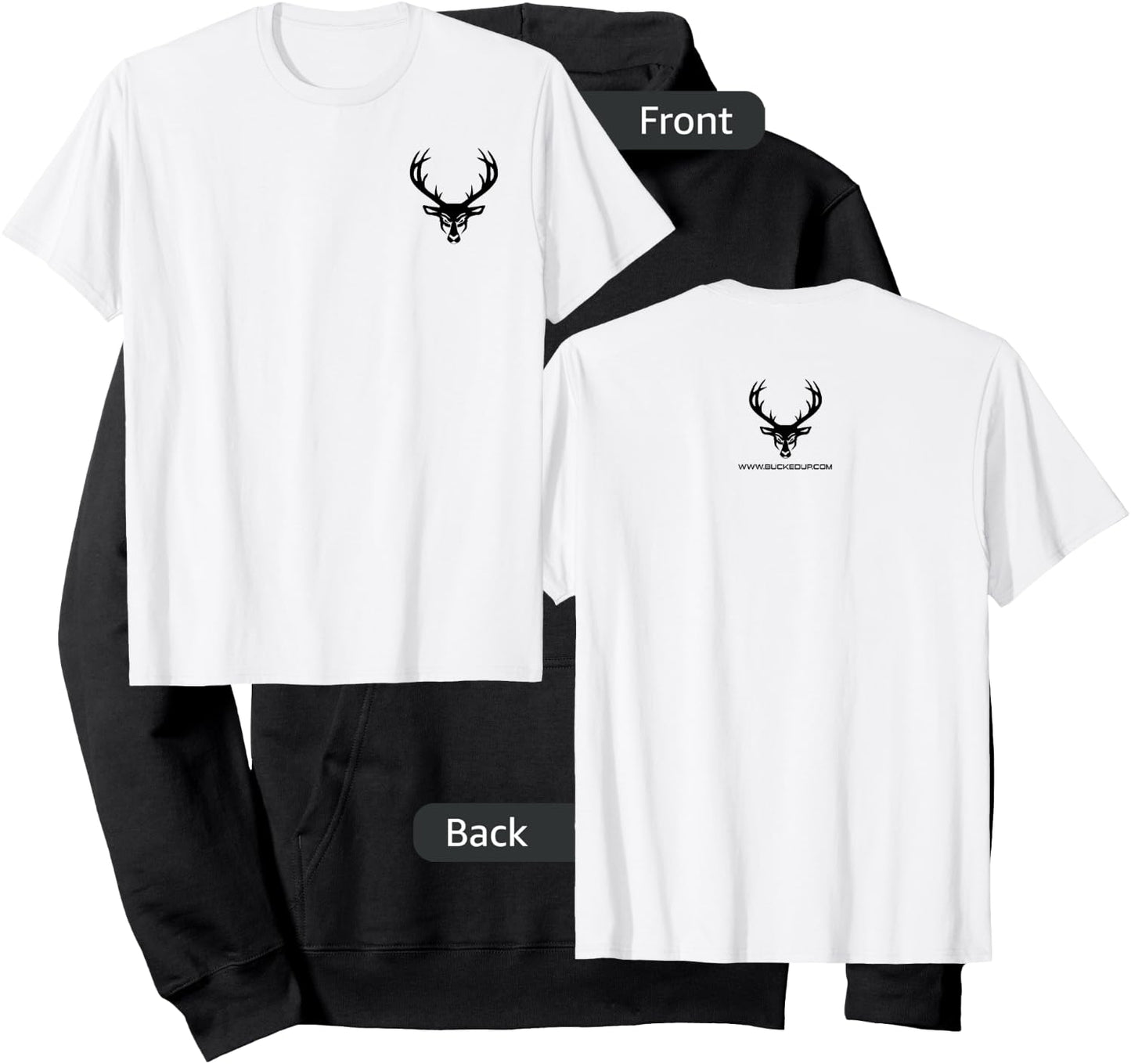 Mini Logo Left Chest Hoodie - Hoodie | Black