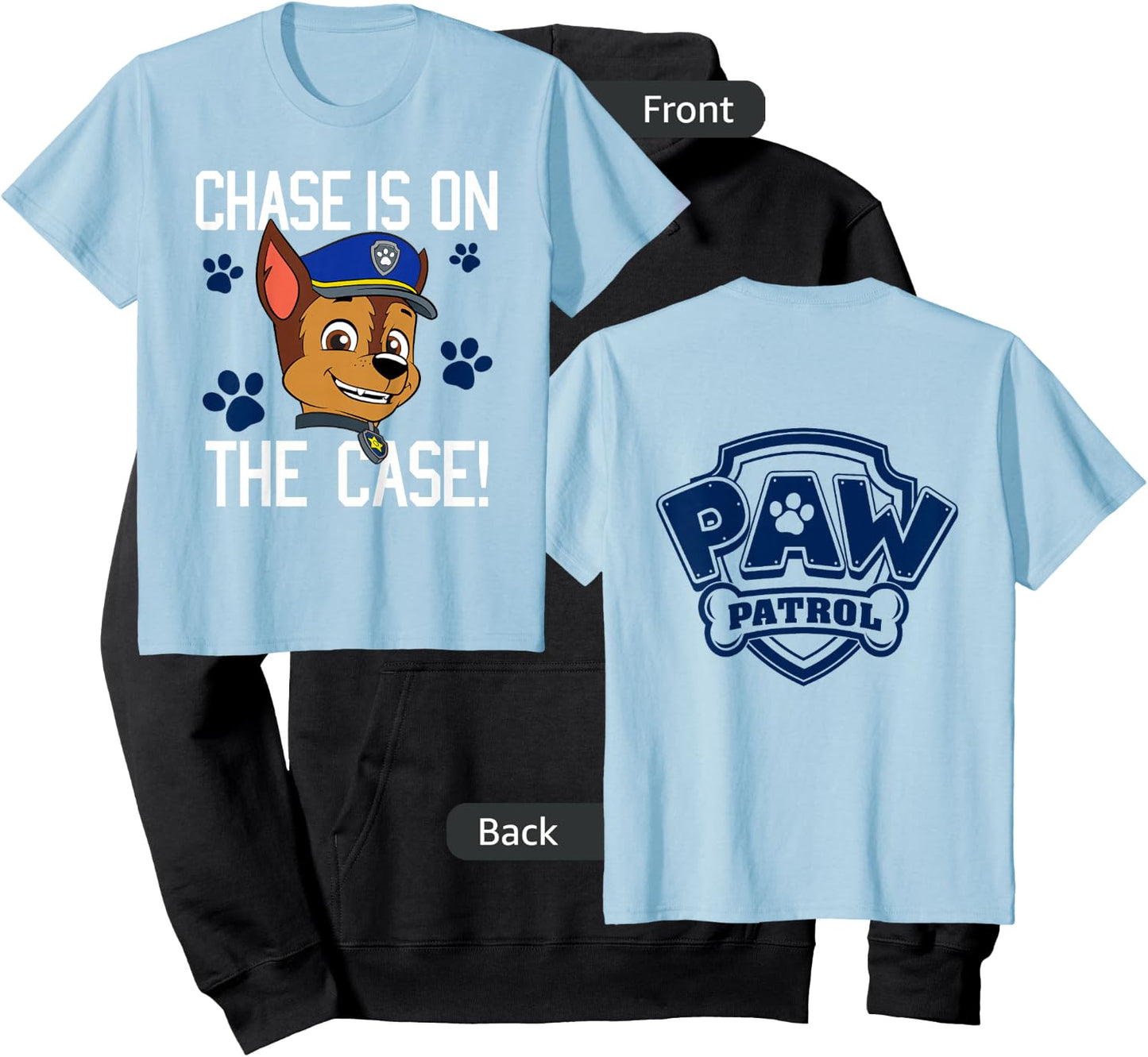PAW Patrol Chase is On The Case Hoodie - Hoodie | Black