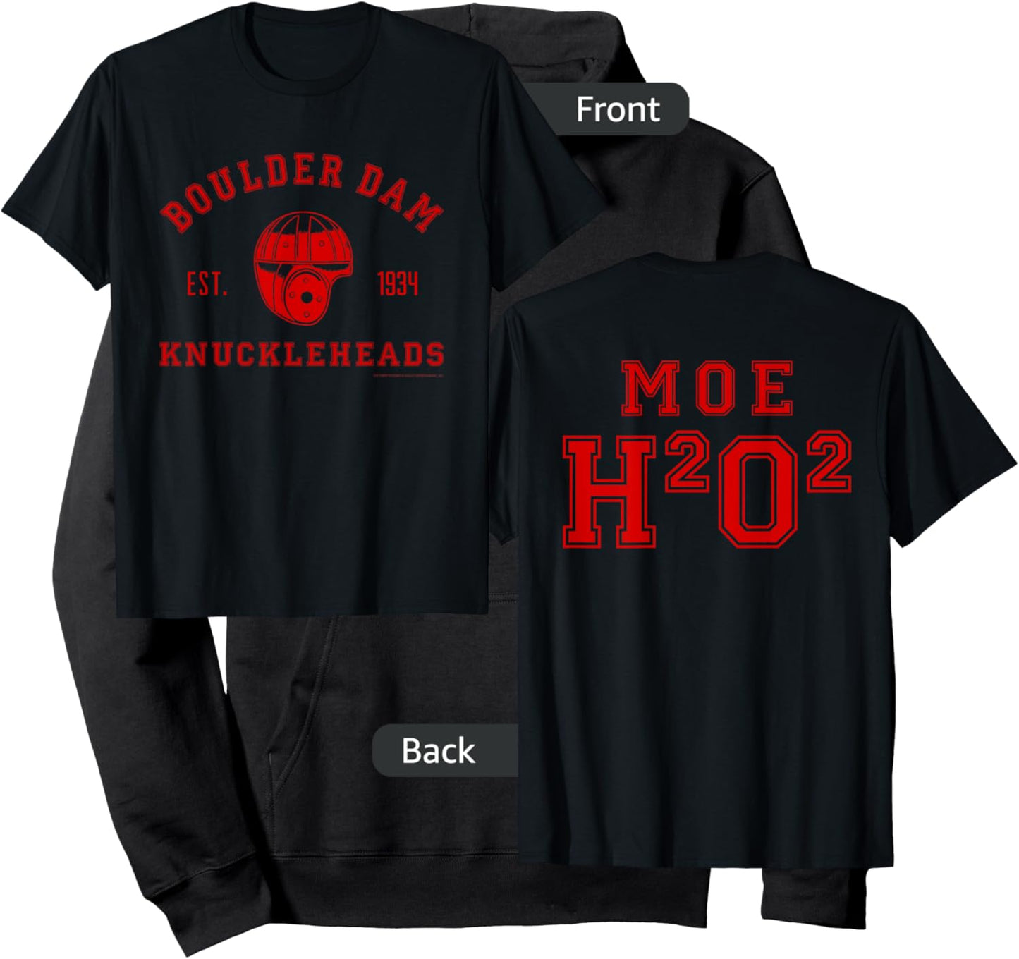 Boulder Dam Knuckleheads - Moe Hoodie - Hoodie | Black