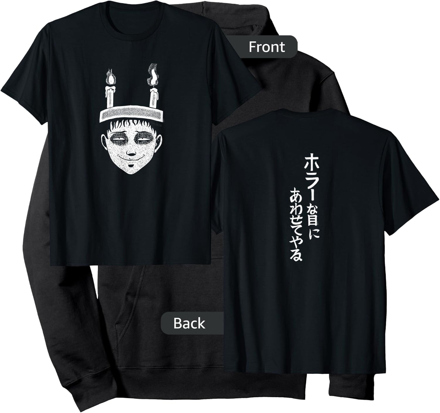 Junji Ito Souichi Candles Hoodie - Hoodie | Black