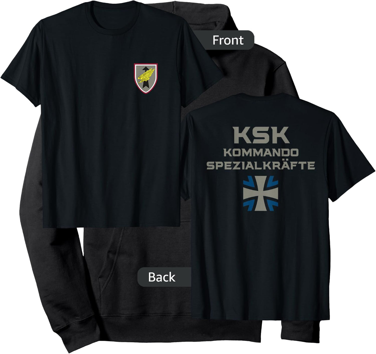 KSK German Special Force Kommando Spezialkräfte Bundeswehr Hoodie - Hoodie | Black