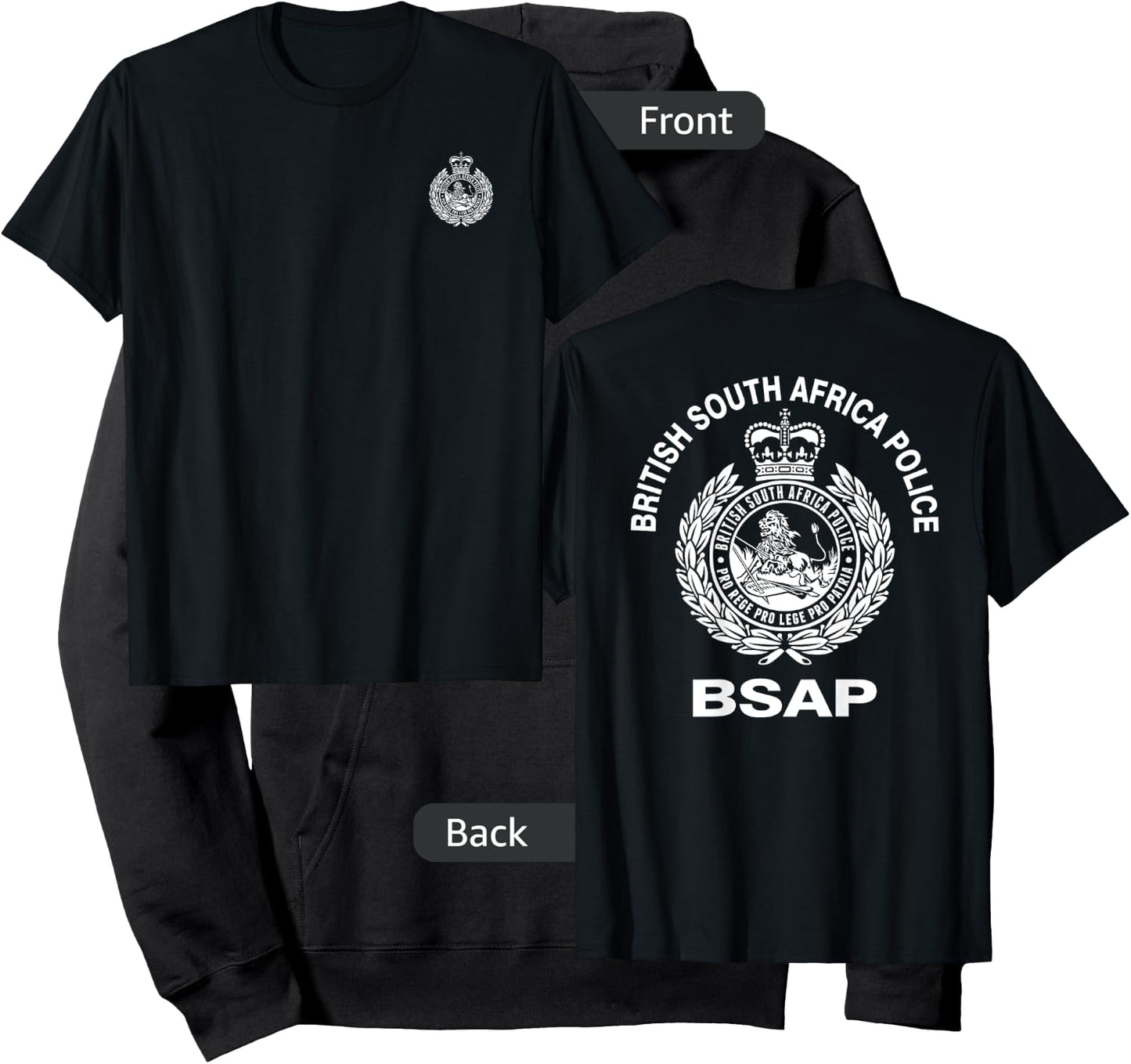 BSAP Police Hoodie - Hoodie | Black