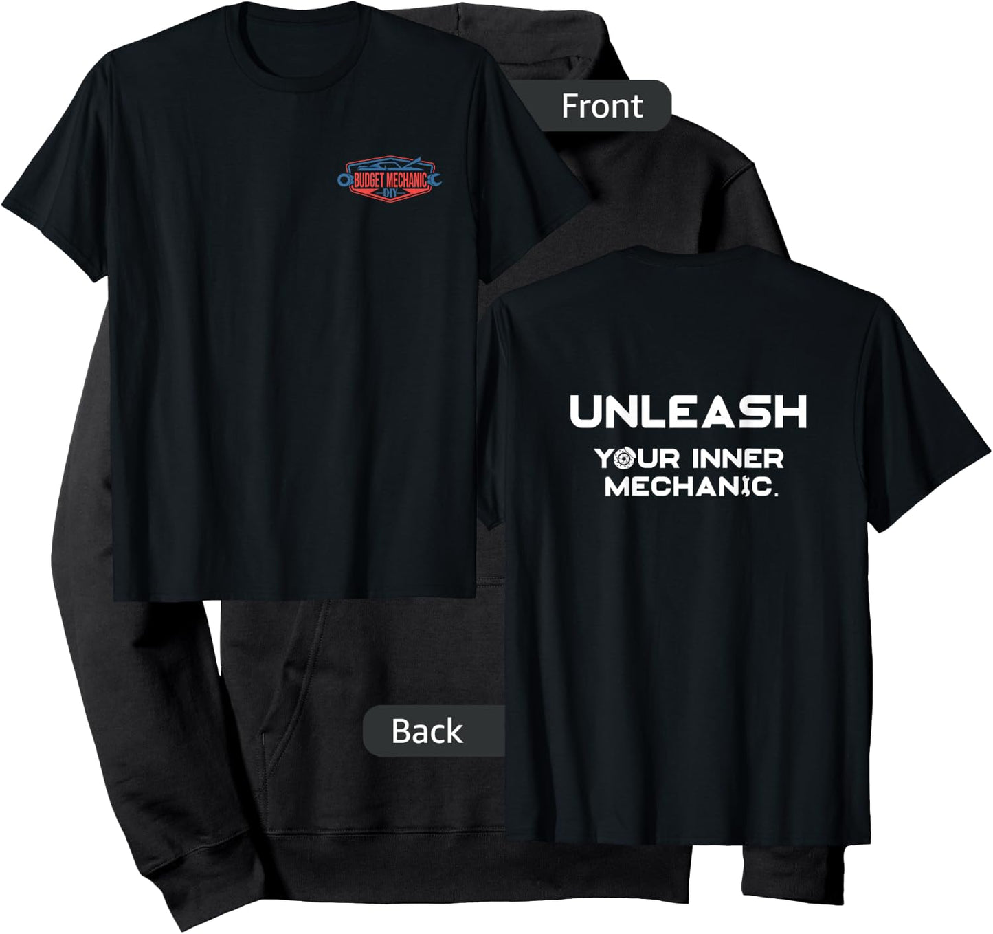 Budget Mechanic - Unleash Your Inner Mechanic Hoodie - Hoodie | Black