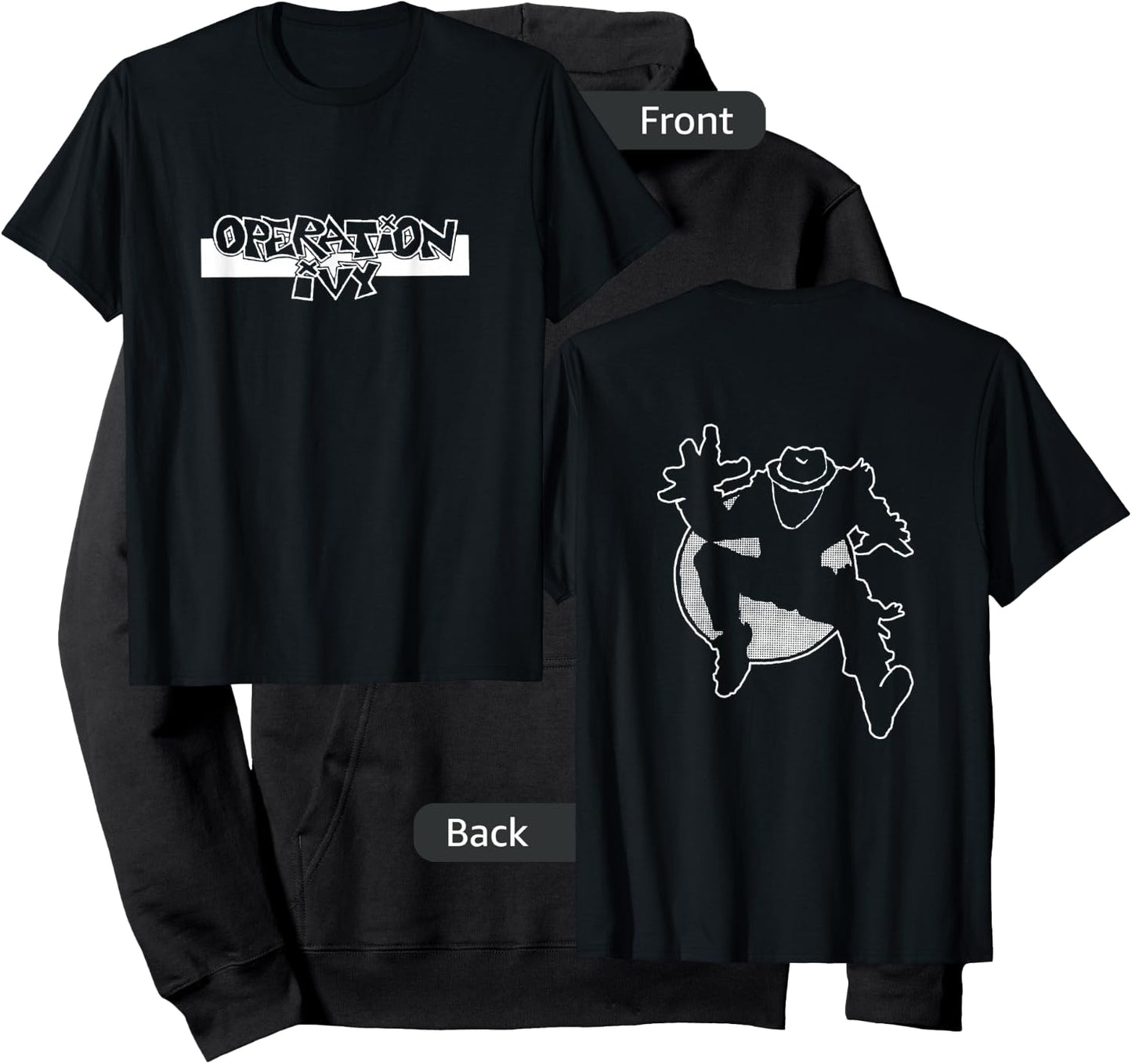 Operation Ivy - Official Merchandise - Skankman Hoodie - Hoodie | Black