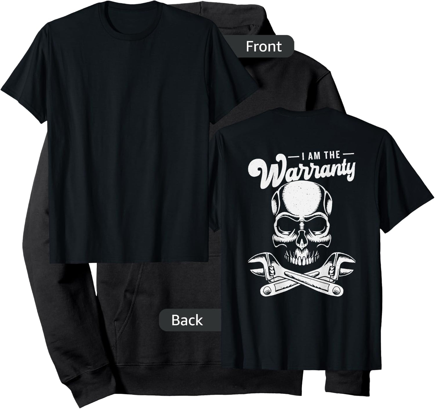 I Am The Warranty Hoodie - Hoodie | Black