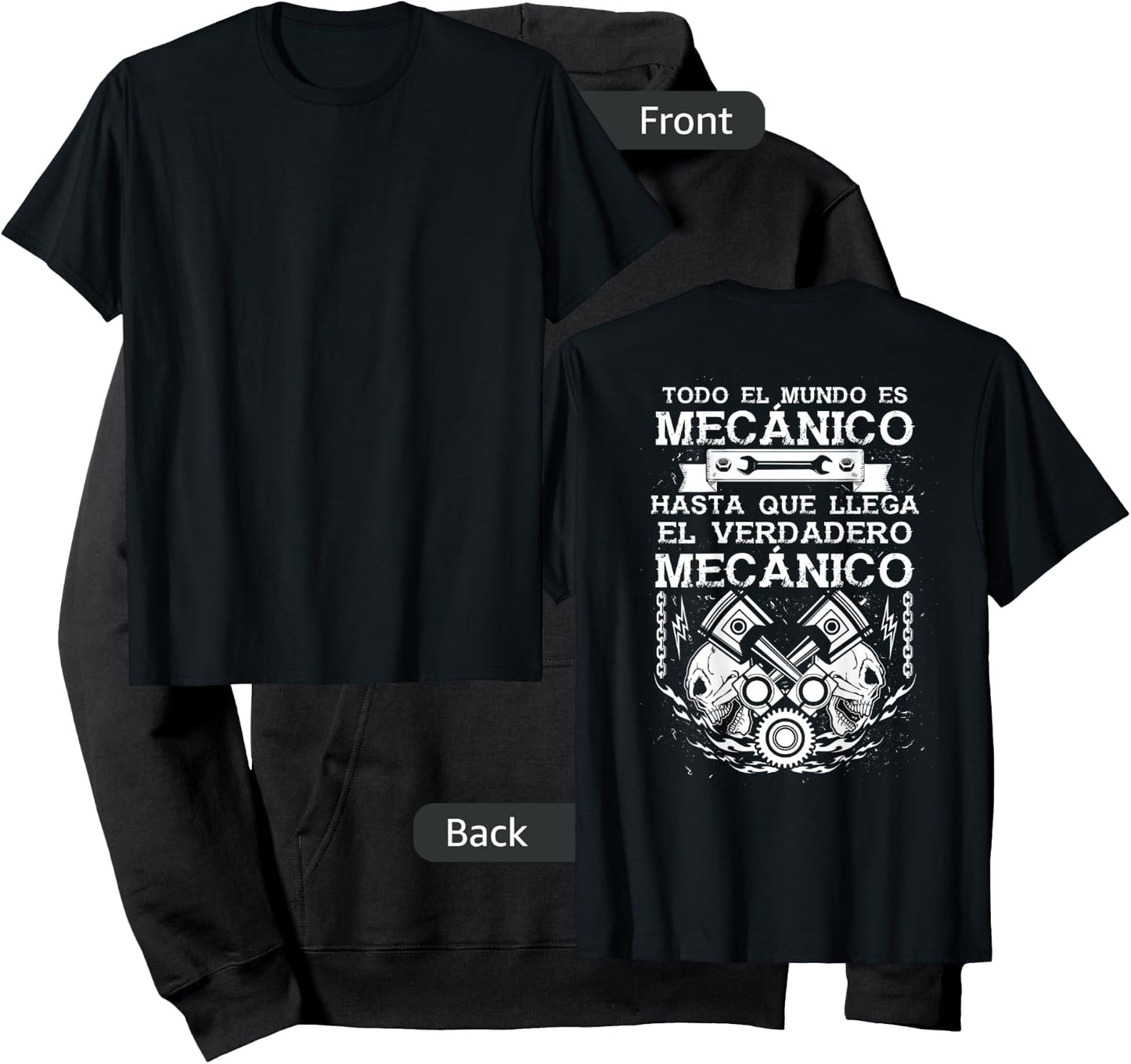 Todo el mundo es mecanico... Camiseta Regalo Hoodie - Hoodie | Black