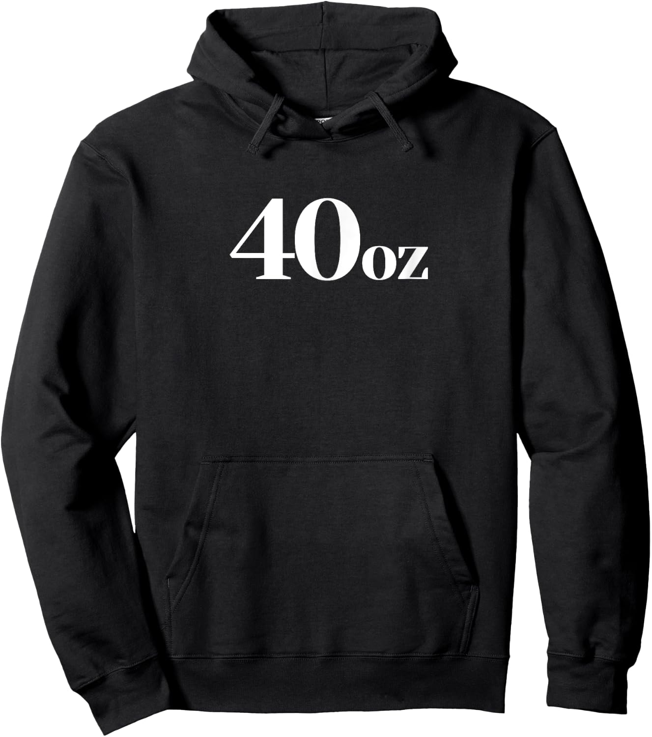 40 Oz Bottle Beer Forty Ounce 40oz Hoodie - Hoodie | Black