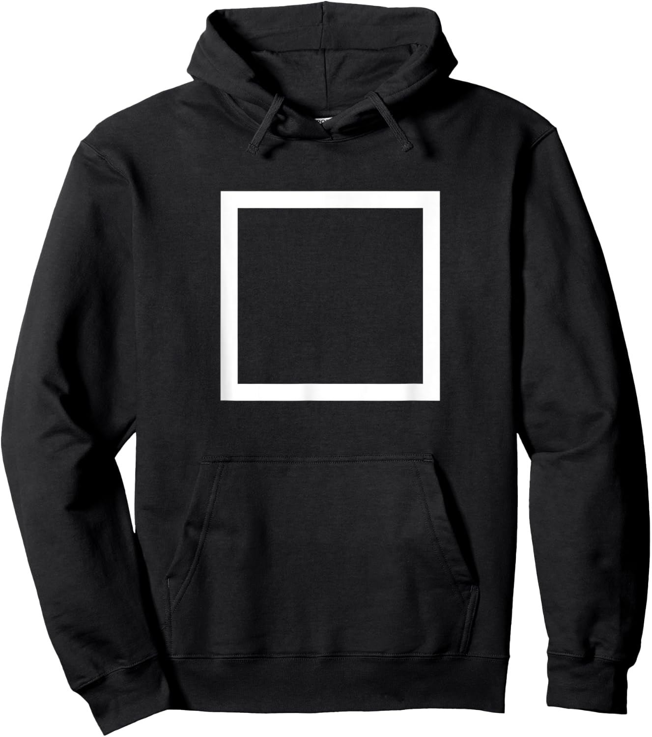 Square Hoodie - Hoodie | Black