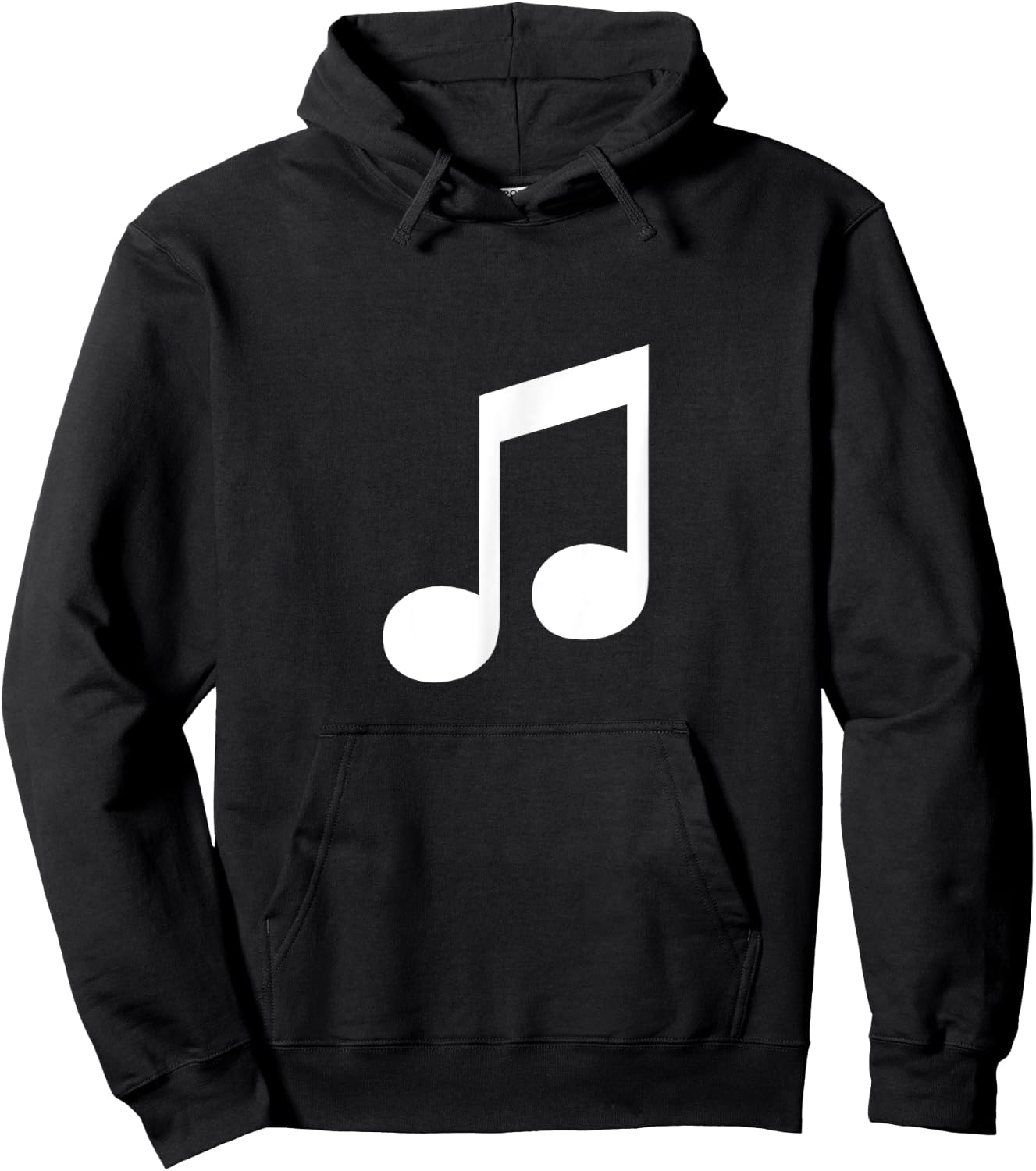 Eighth 8th Music Note Musician Hoodie - Hoodie | Black