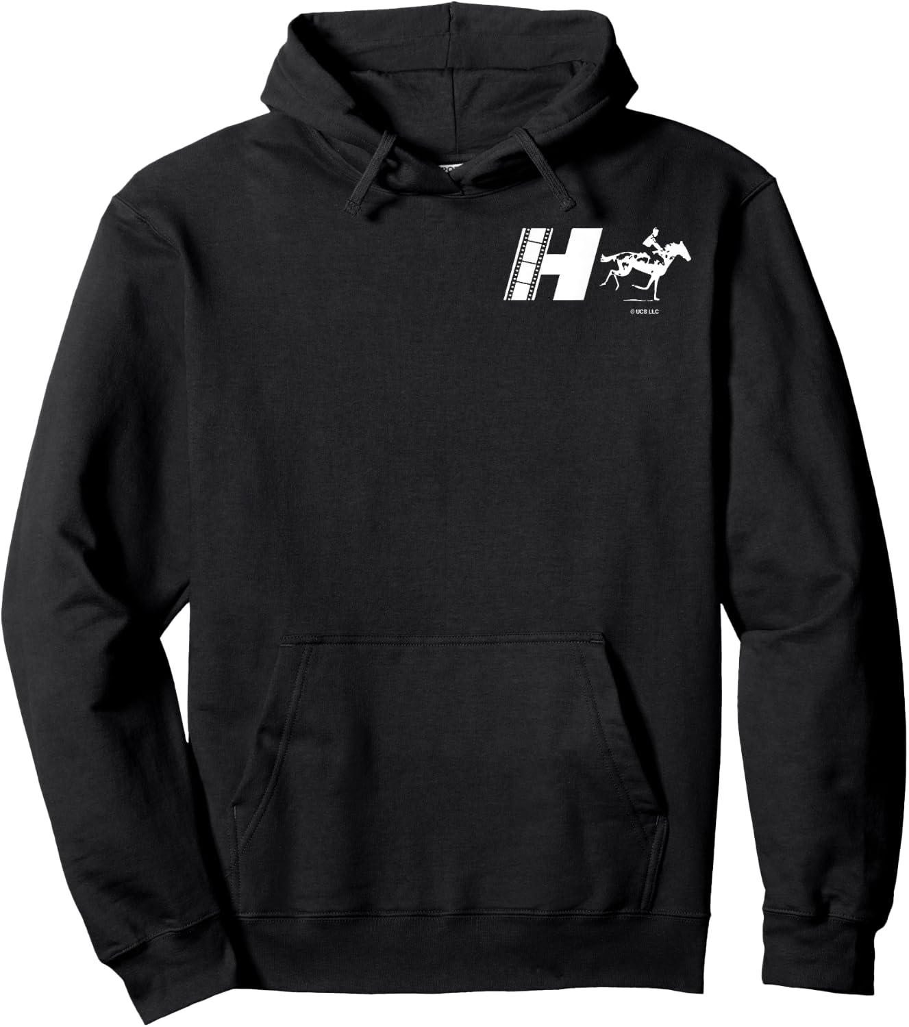 Nope Movie Haywood's Hollywood Horses Front and Back V2 Hoodie - Hoodie | Black