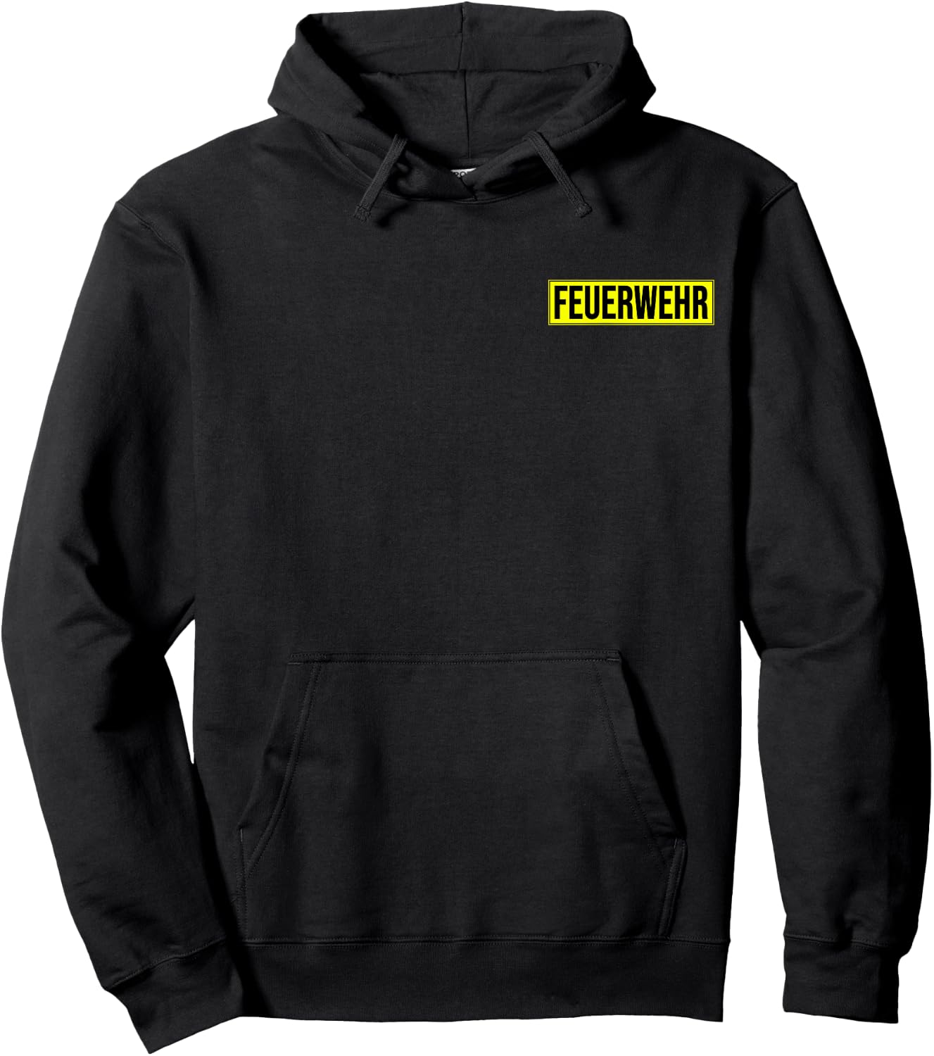 Feuerwehr German Fire Department Brigade Germany Uniform Hoodie - Hoodie | Black
