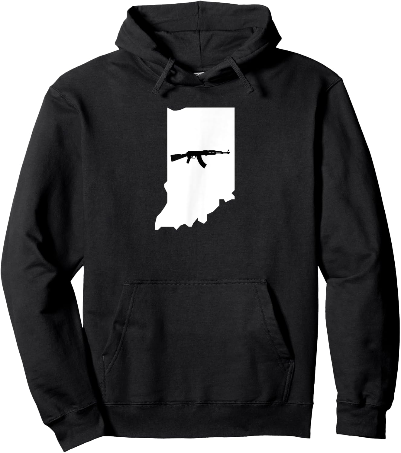 Indiana pro gun Hoodie - Hoodie | Black