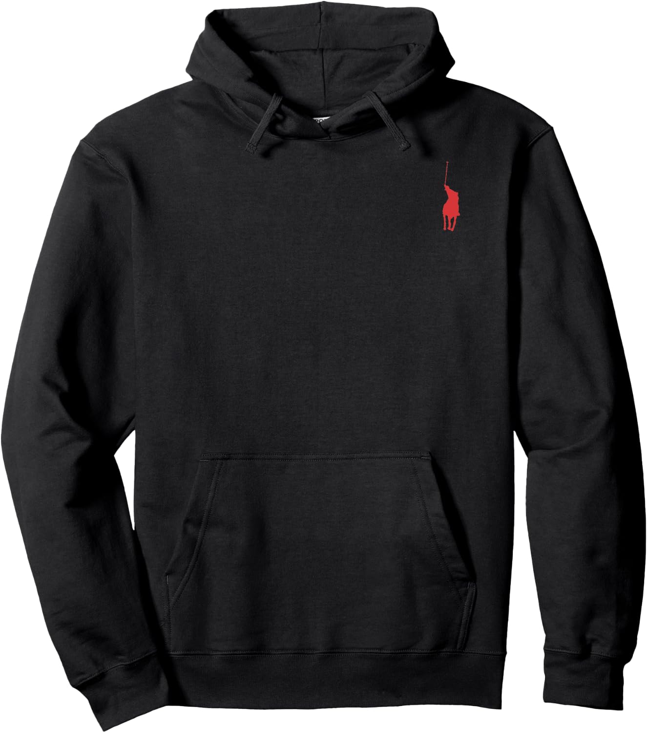 Horse Polo Emblem Fashion Gift Hoodie - Hoodie | Black