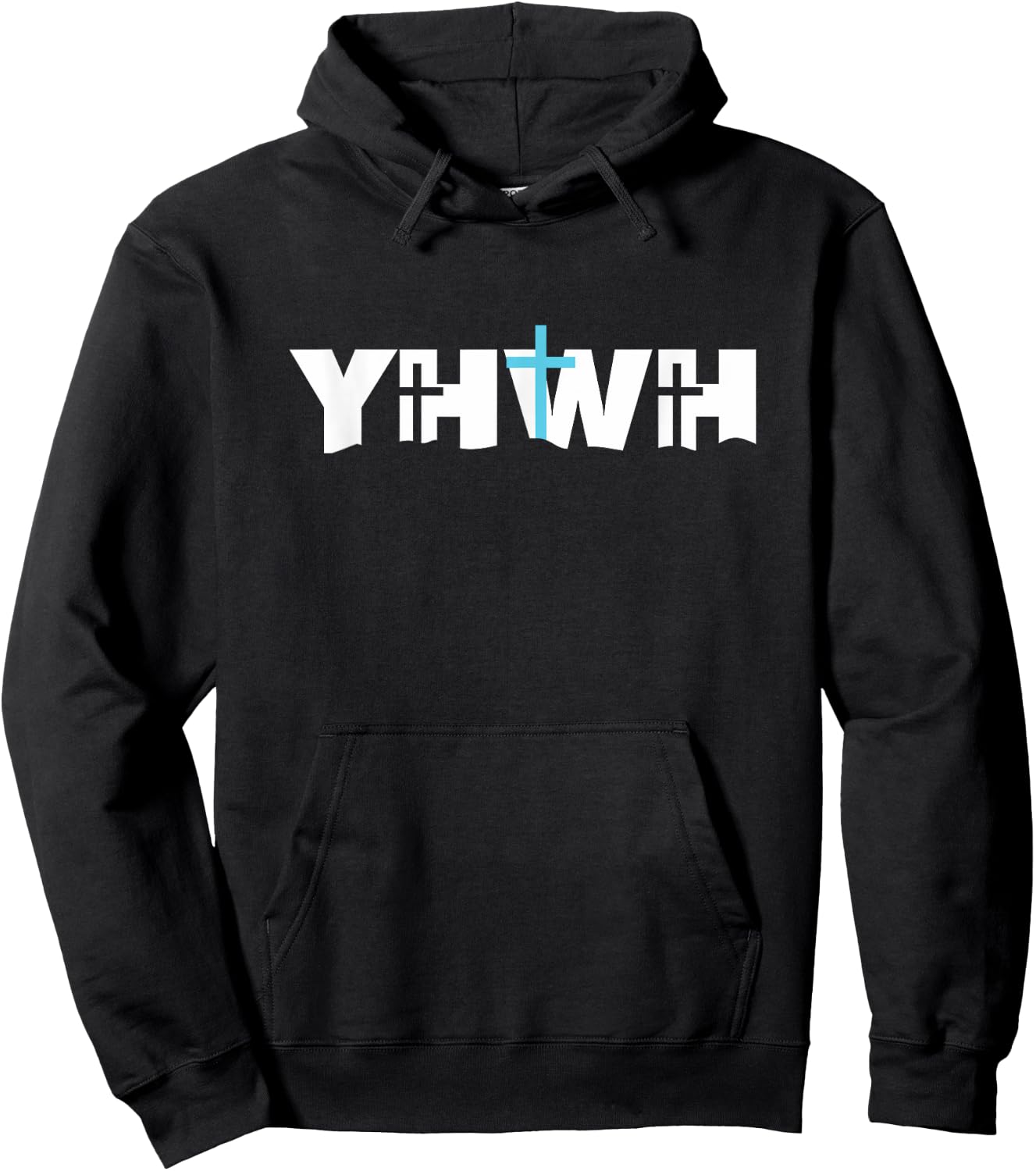 Christian Cross YHWH Yahweh Jesus Resurrection Hoodie - Hoodie | Black