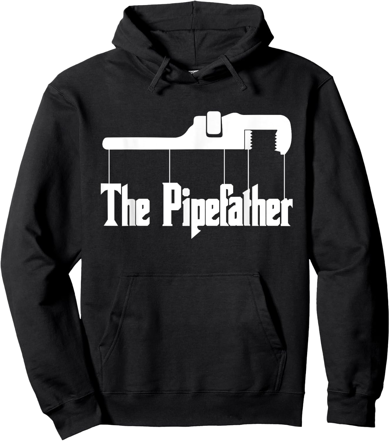 Funny Plumber Pipefather Heating construction Craftsman Hoodie - Hoodie | Black