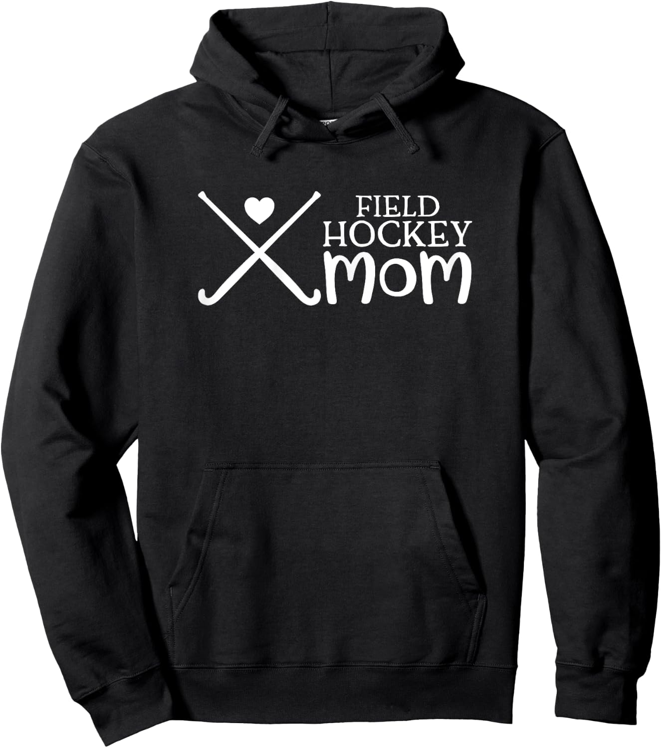 Field Hockey Mom Hoodie - Hoodie | Black