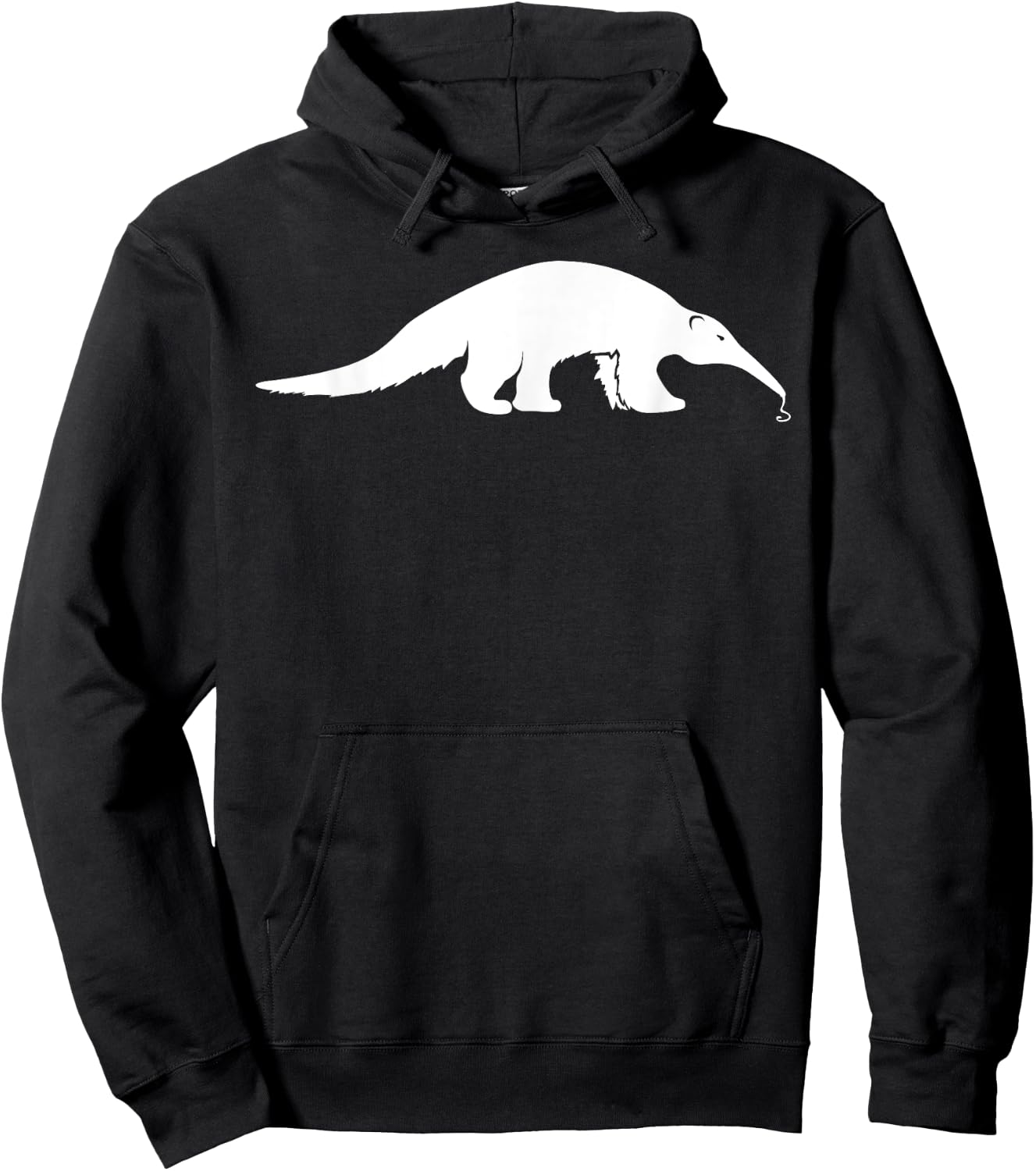 Giant Anteater Eating Ants Tongue Zoo Animal Exotic Tamandua Hoodie - Hoodie | Black