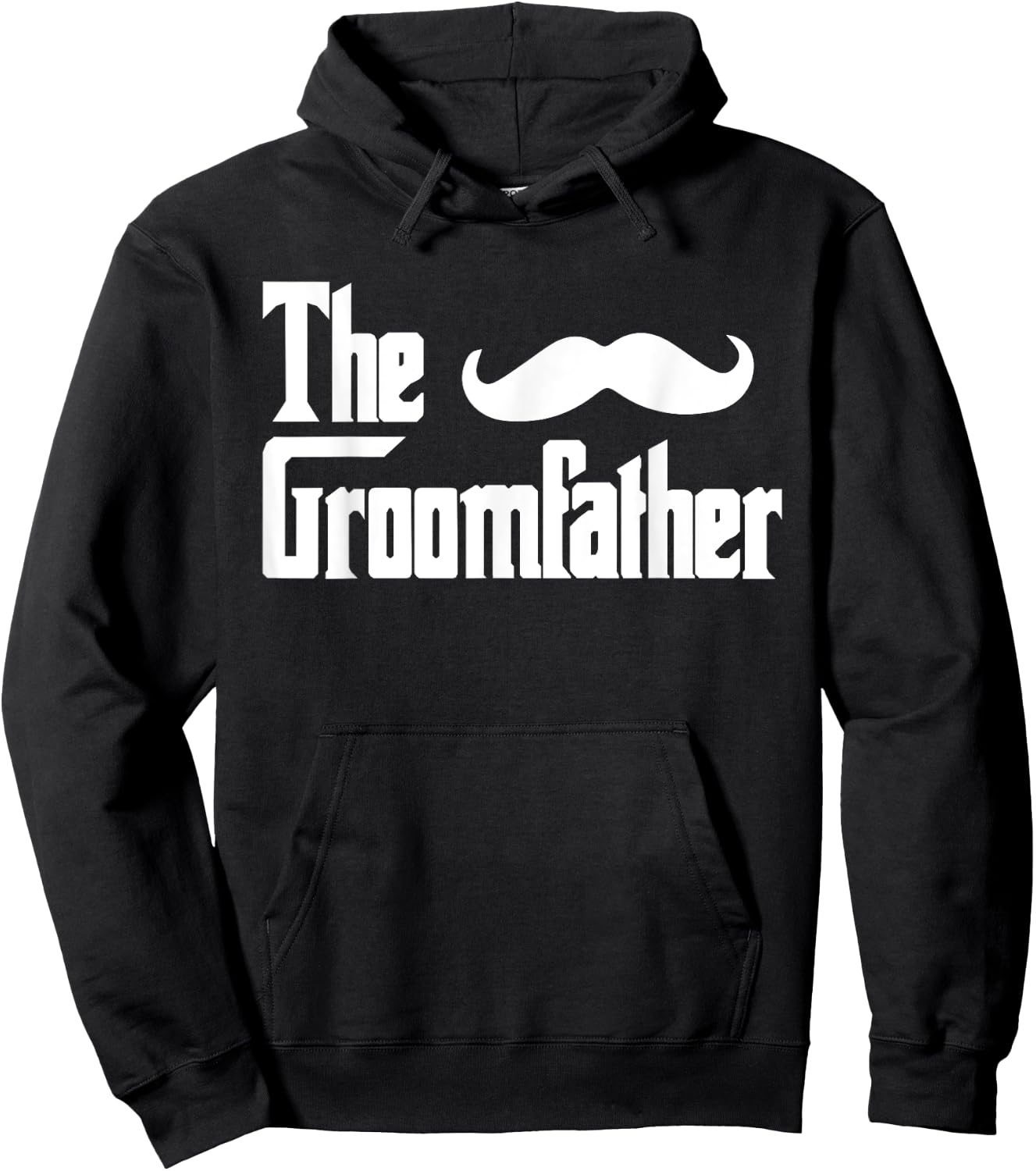 Father of the Groom the Groomfather wedding Marriage Family Hoodie - Hoodie | Black