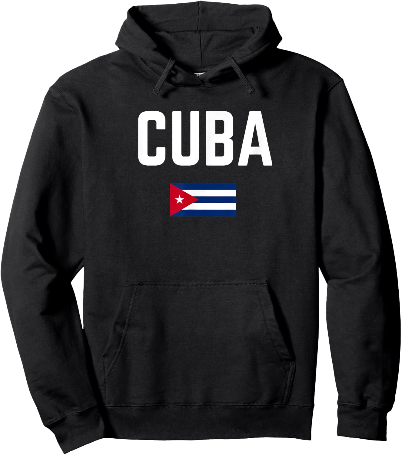 CUBA Flag | Men Women Kids | CUBA Hoodie - Hoodie | Black