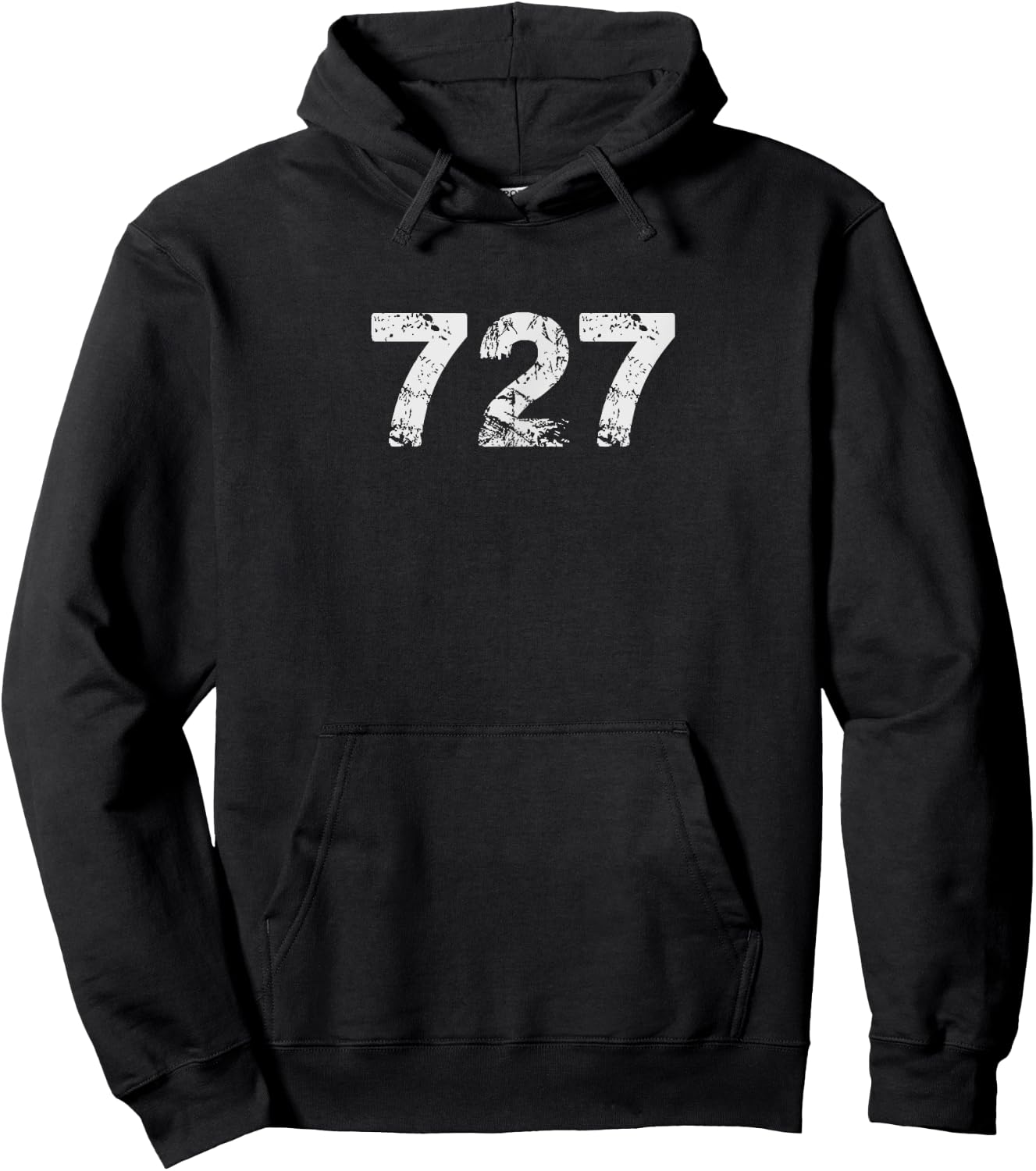 727 area code for Pinellas County Florida Hoodie - Hoodie | Black