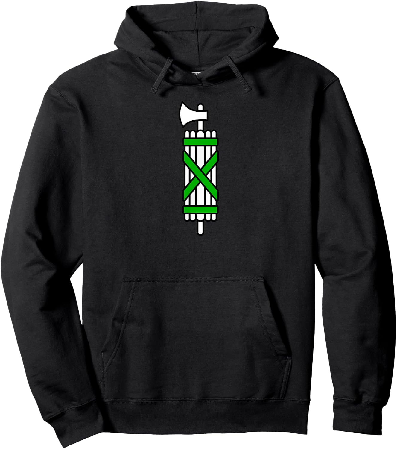 St. Gallen - Swiss City and Canton Coat of Arms Hoodie - Hoodie | Black