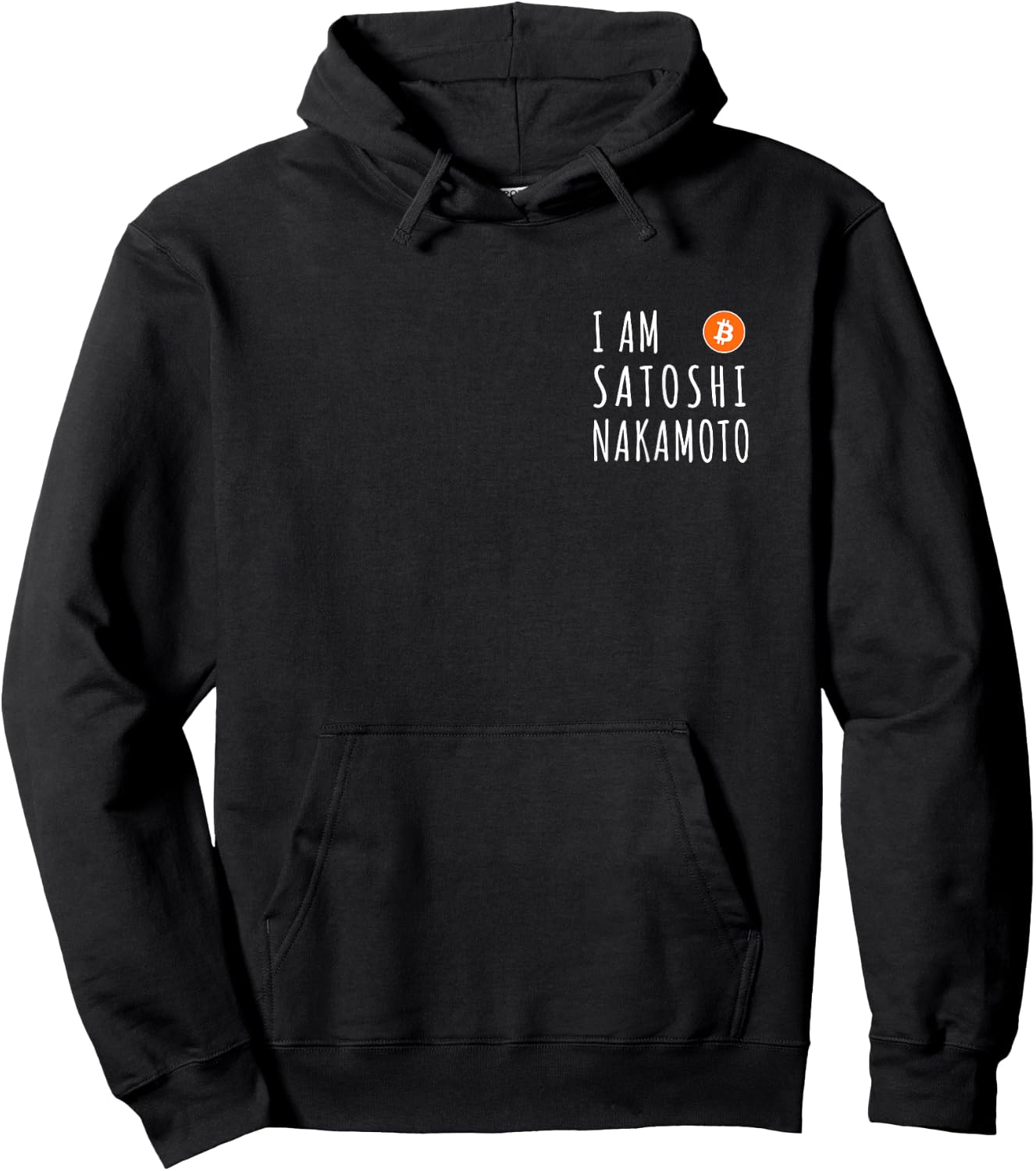 I am Satoshi Nakamoto Fun Bitcoin Creator Meme Hoodie - Hoodie | Black