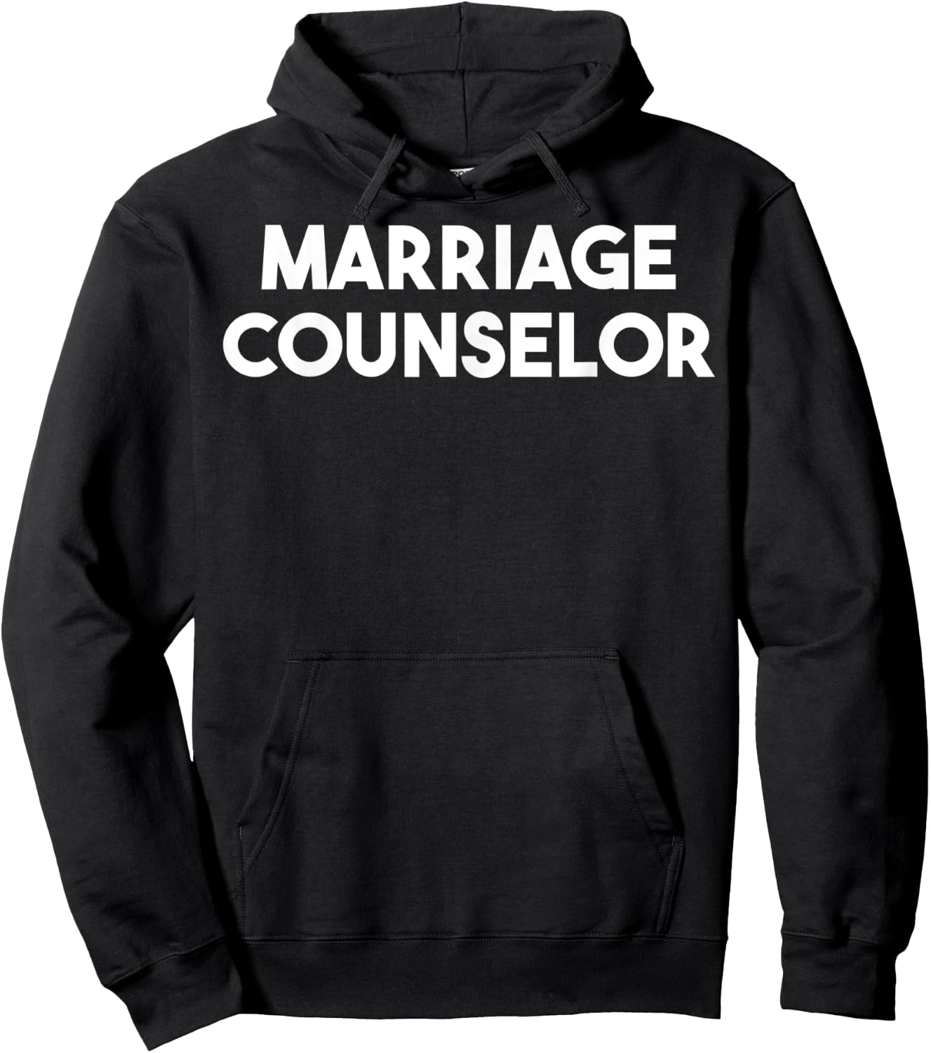 Marriage Counselor Hoodie - Hoodie | Black