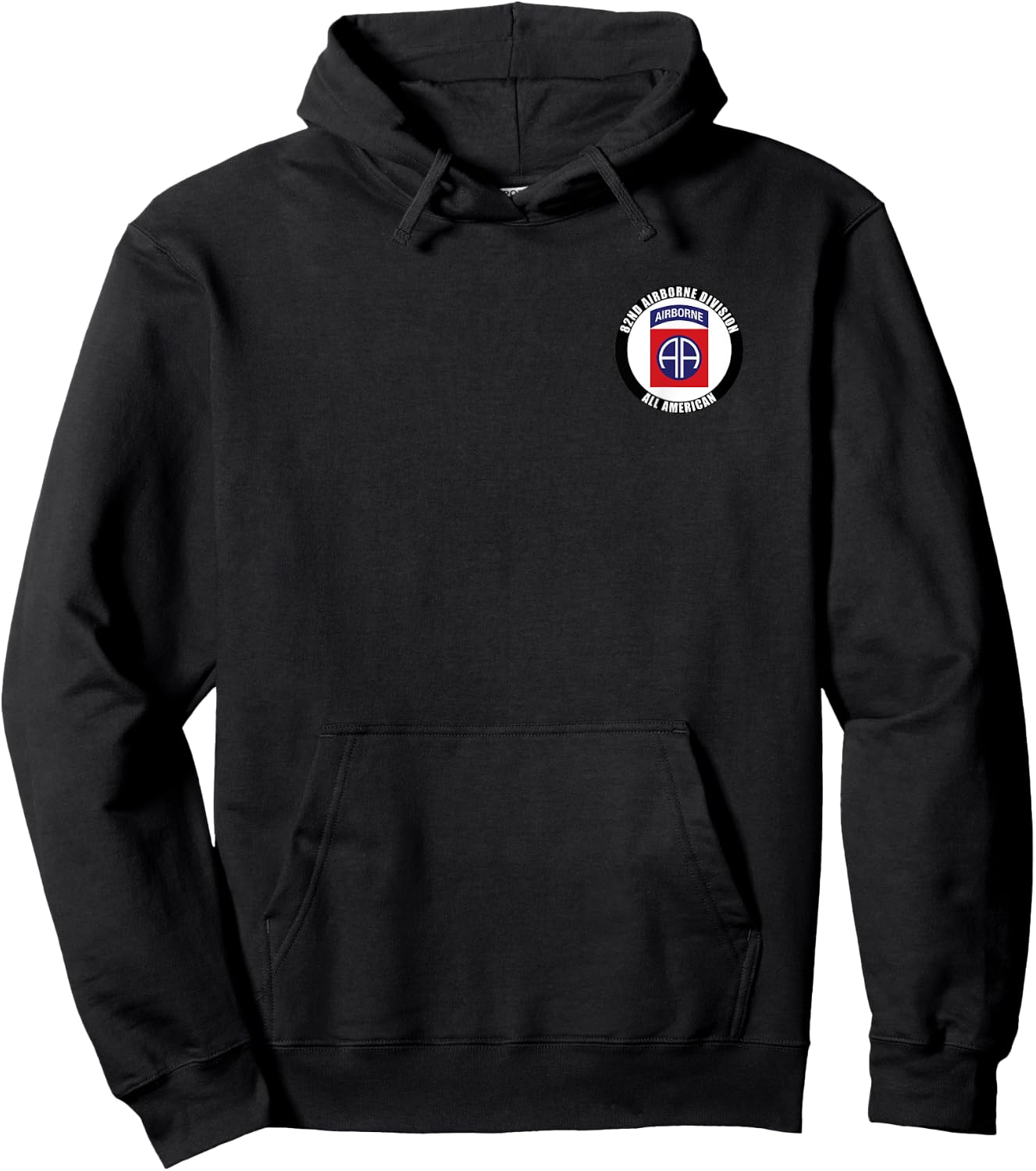 82nd Airborne Division All American Military Veteran Hoodie - Hoodie | Black