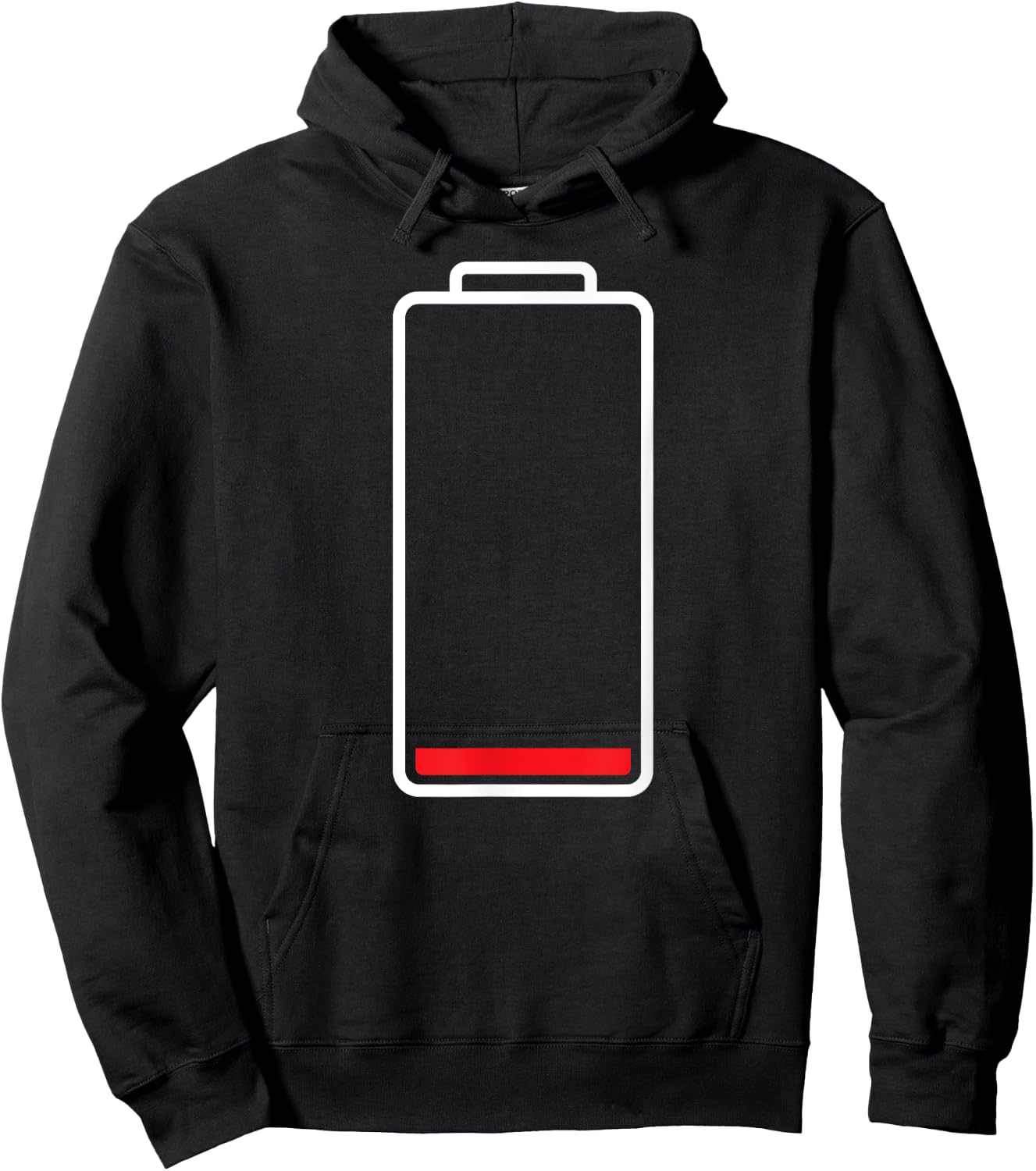 MATCHING SET low battery wifi couple costume halloween shirt Hoodie - Hoodie | Black