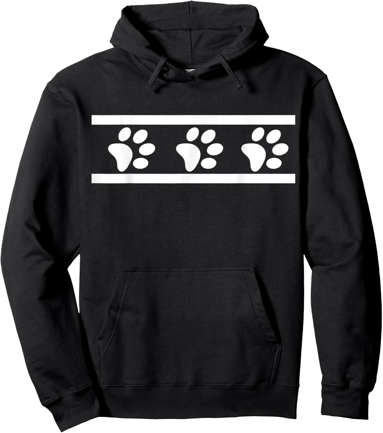 Dog Paw Print Dog Print Dog Themed Dog Owner Dog Love Shirt Hoodie - Hoodie | Black