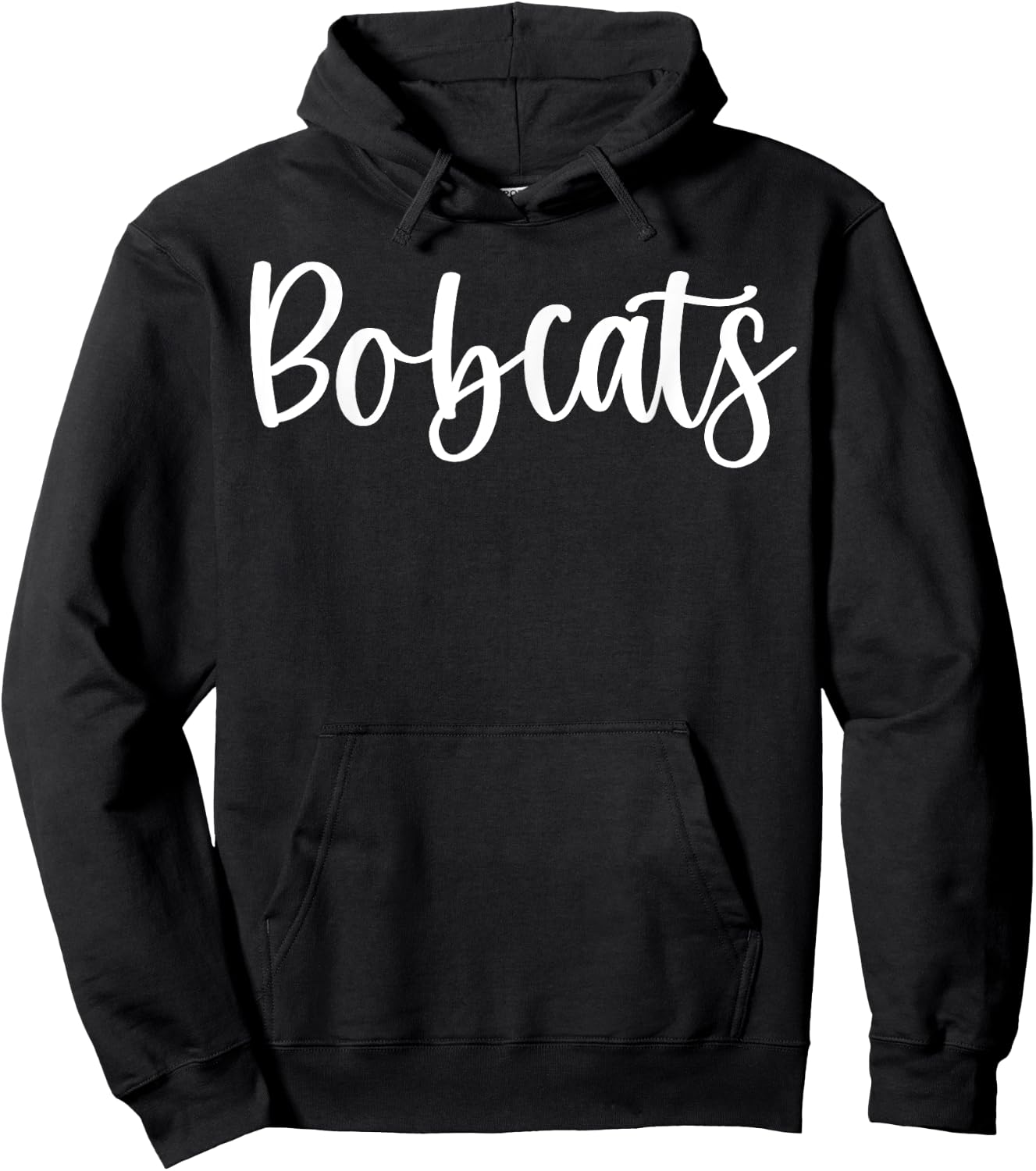 Bobcats School Spirit Team Mascot Game Night Hoodie - Hoodie | Black