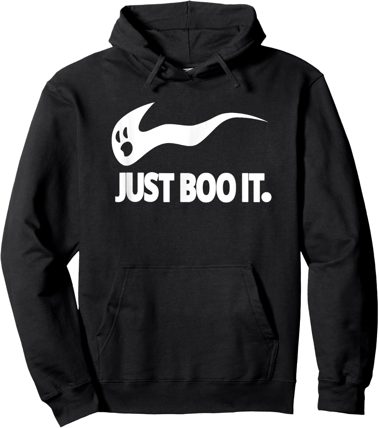 Just Boo It Cute Funny Ghost Halloween Matching Gift Hoodie - Hoodie | Black
