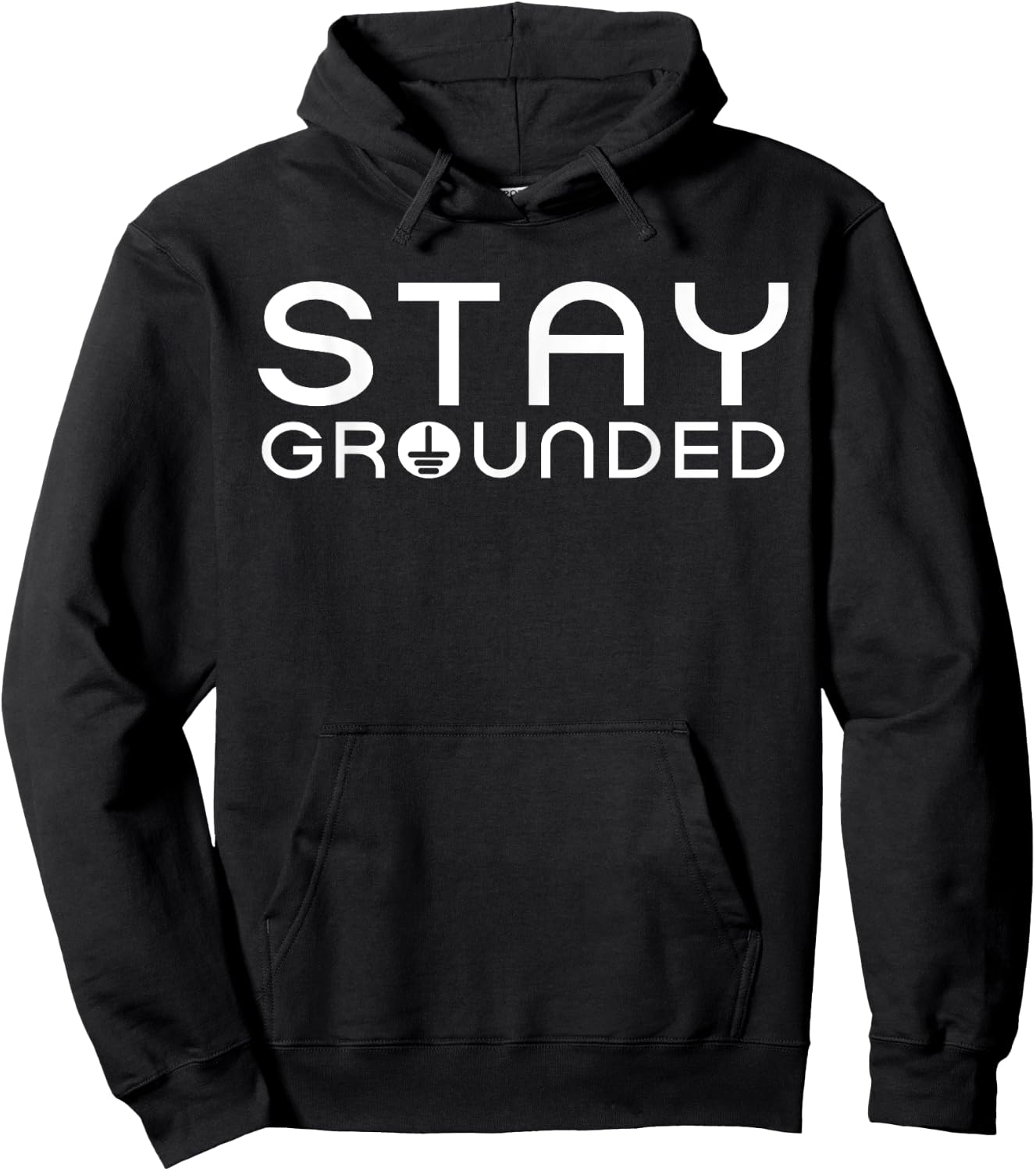 Electrician Art Men Women Electrical Engineer Stay Grounded Hoodie - Hoodie | Black