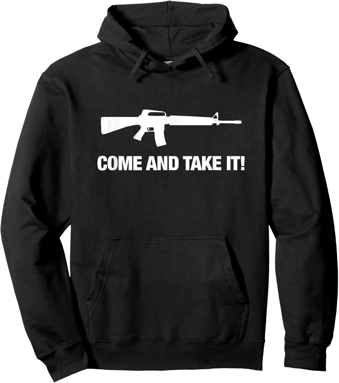 Come and Take it. M16 Machine Gun Hoodie - Hoodie | Black