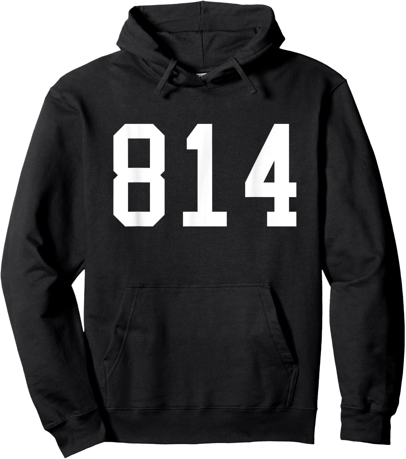 Home Area Code State College 814 Hoodie - Hoodie | Black