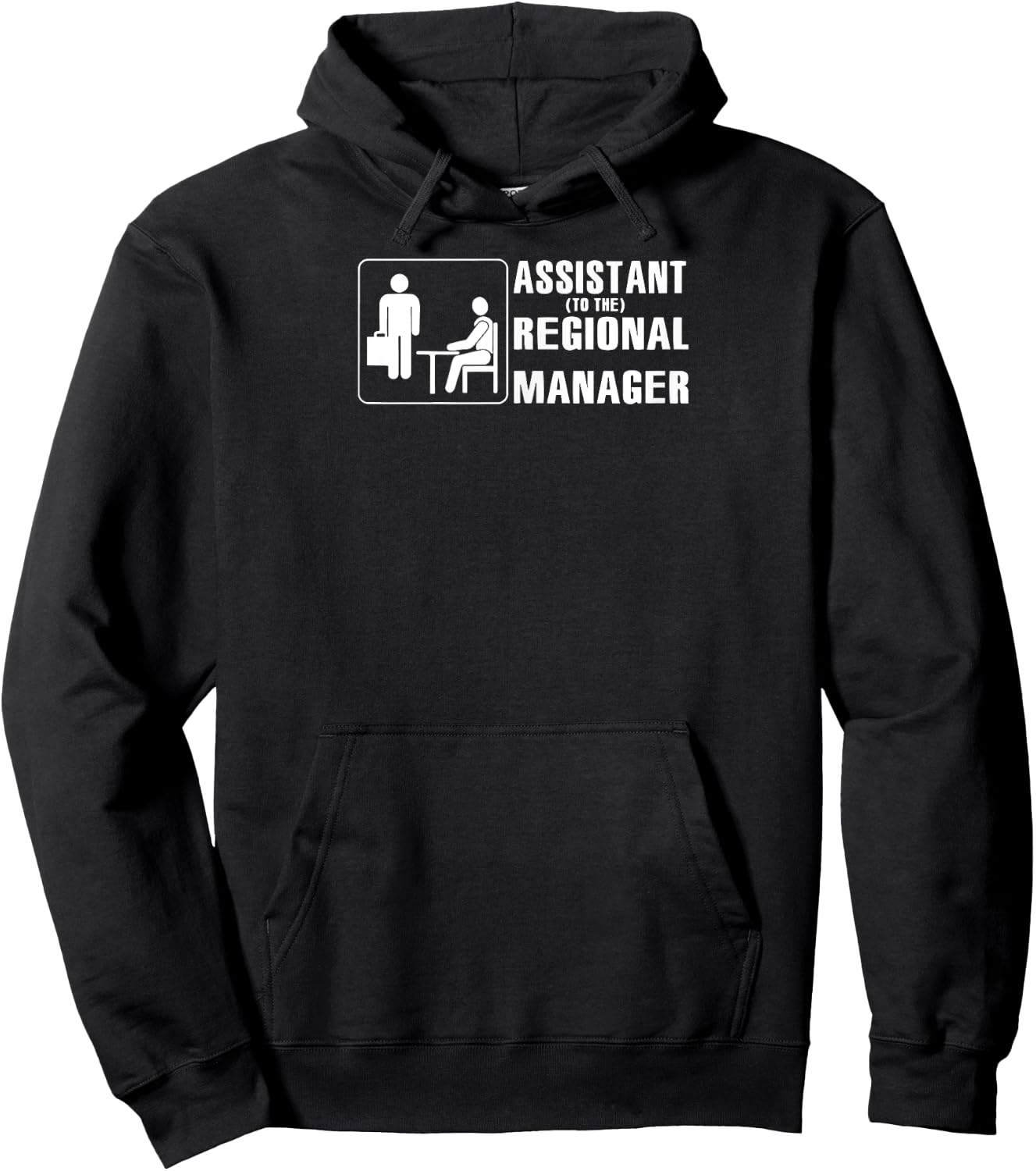 Assistant To The Regional Manager Hoodie - Hoodie | Black