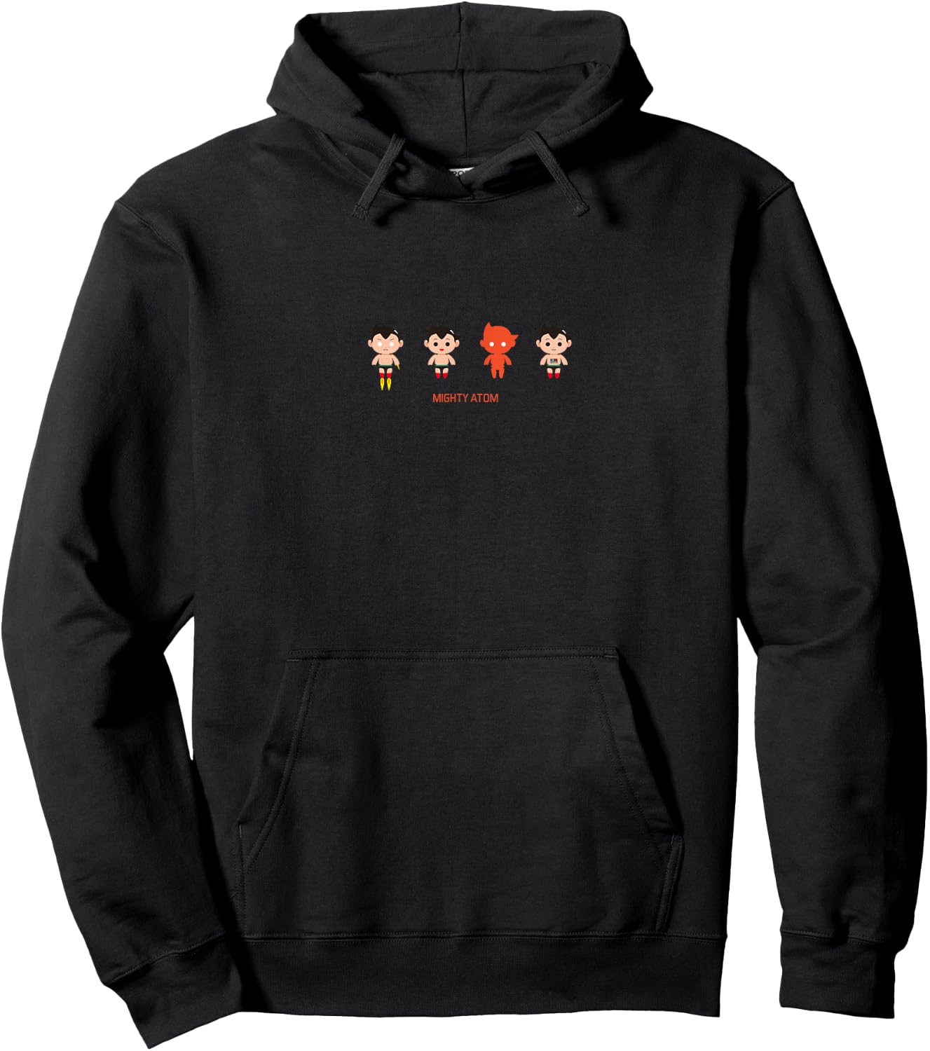 Mighty Atom Figure （Atom） (C)TEZUKA PRODUCTIONS Hoodie - Hoodie | Black