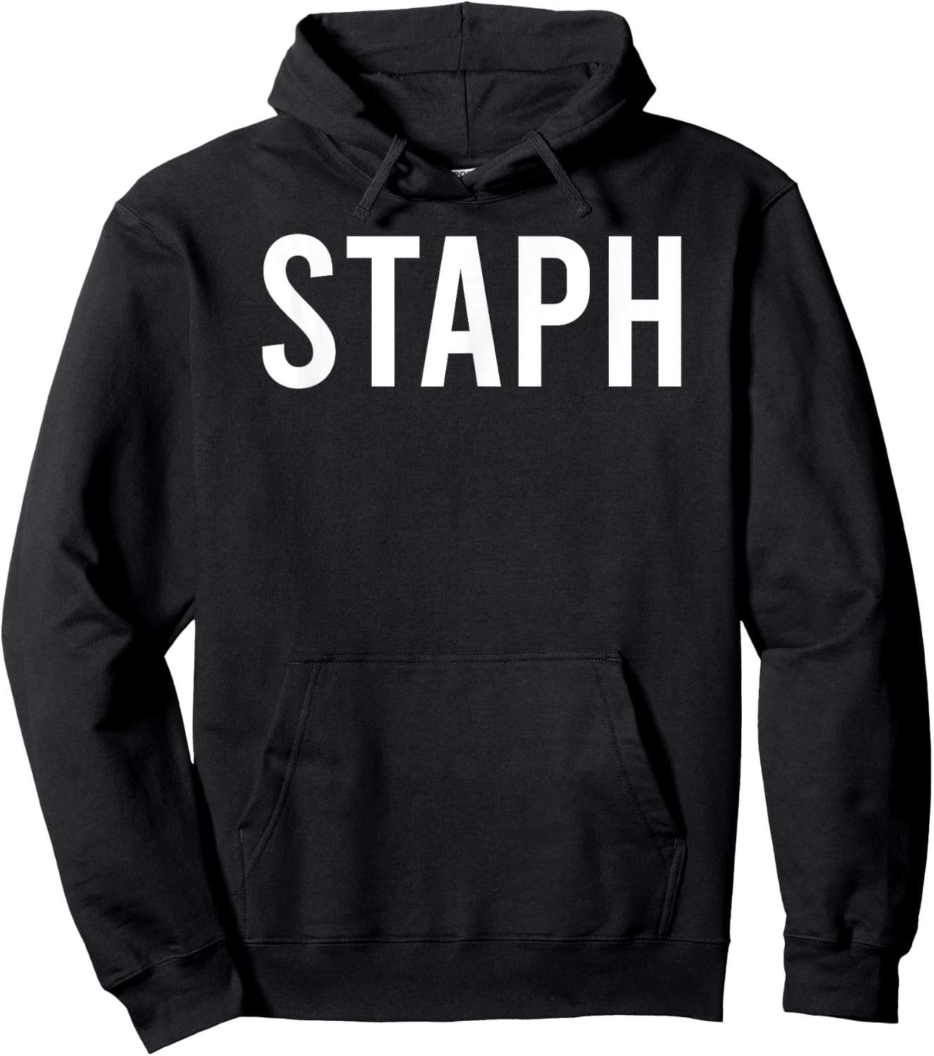 Staph Medical Bodyguard Funny Doctor Puns Hoodie - Hoodie | Black