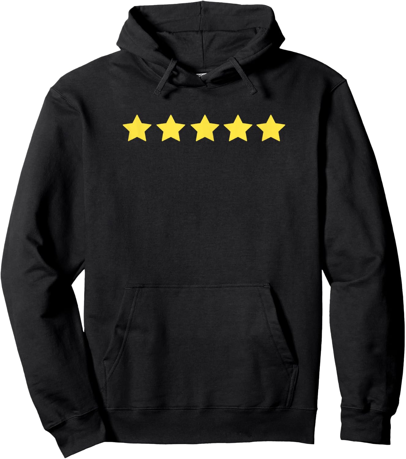 Funny 5 Star Hoodie - Hoodie | Black