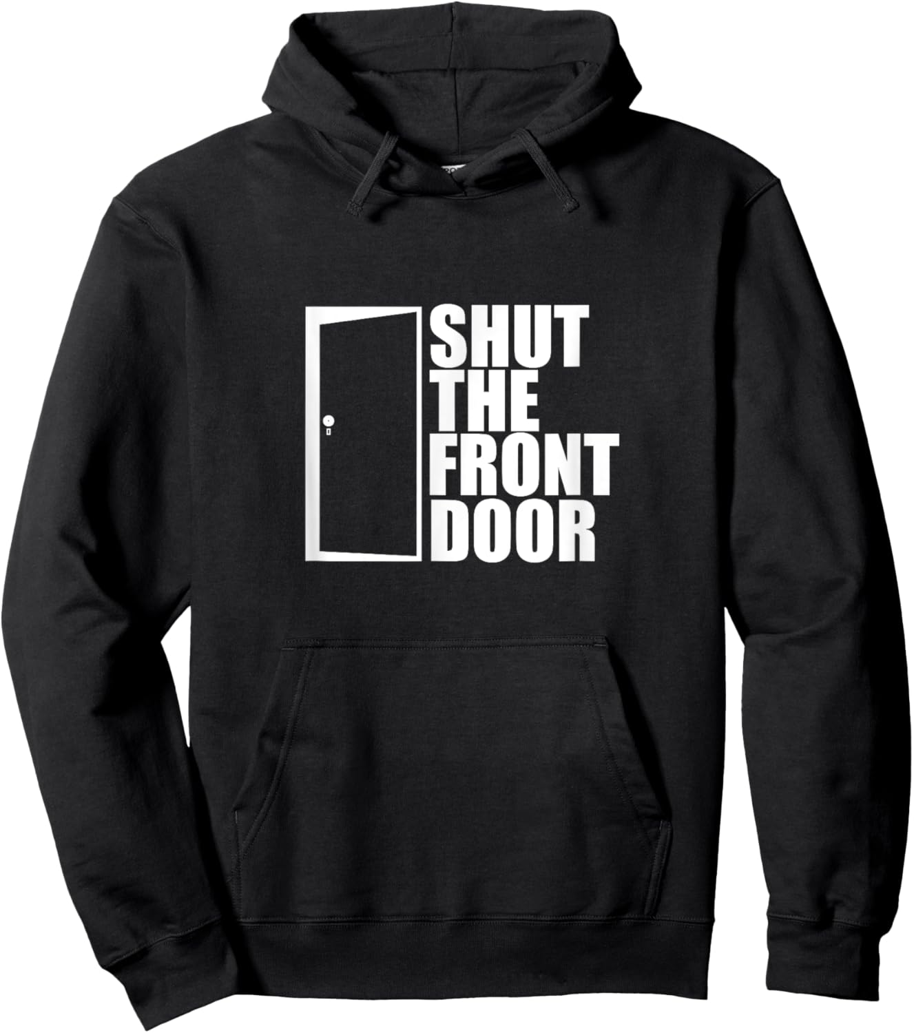 Shut The Front Door Realty Moving Day Hoodie - Hoodie | Black