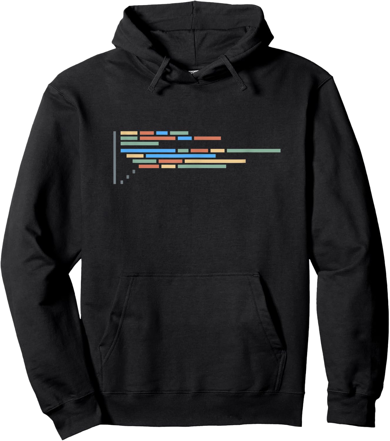Code Block Theme Hoodie - Hoodie | Black